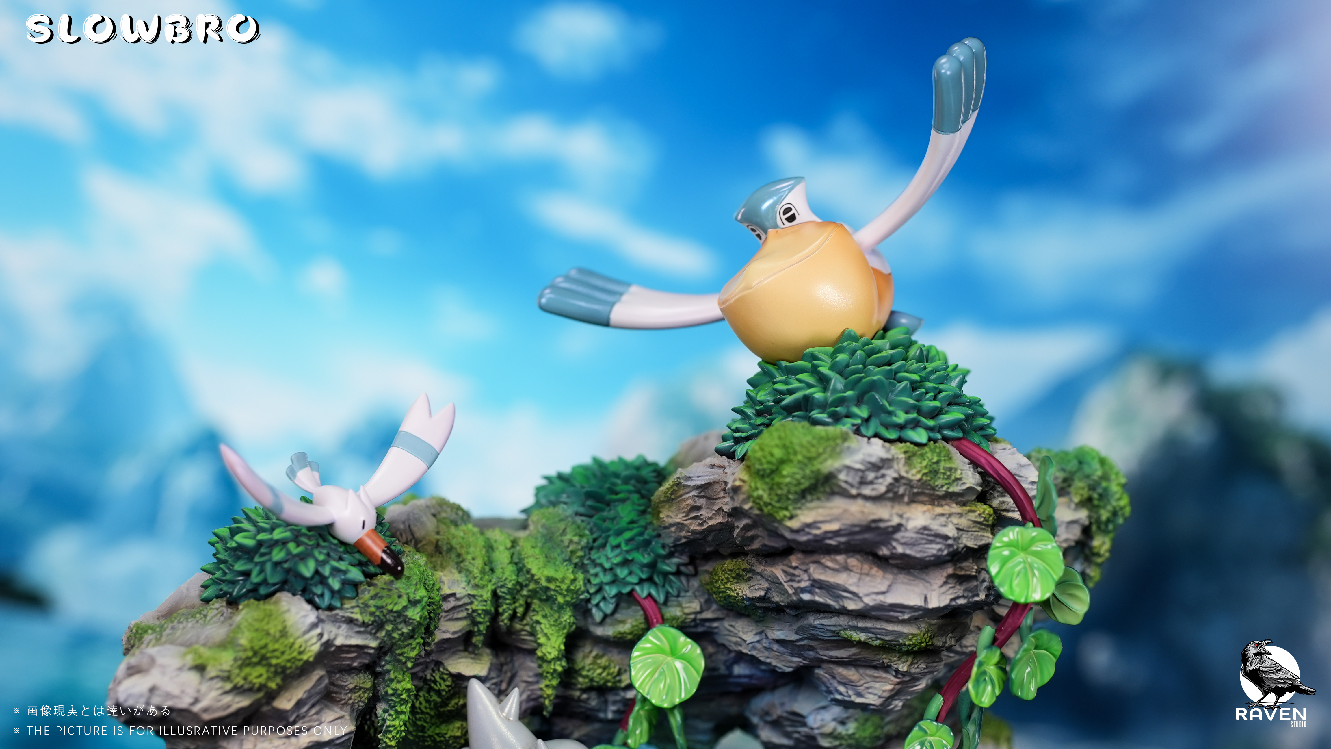 【Pre-sale】Version B Leisurely Slowpoke-Pokemon-Raven Studio