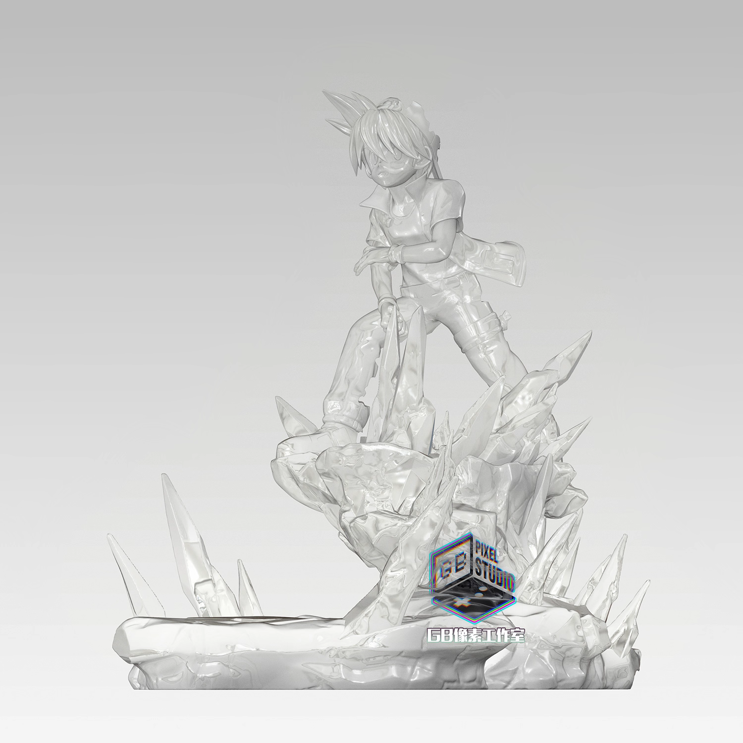 【Pre-sale】1/20 Scale Ice Shadow Red-Pokemon-GB PIXEL Studio