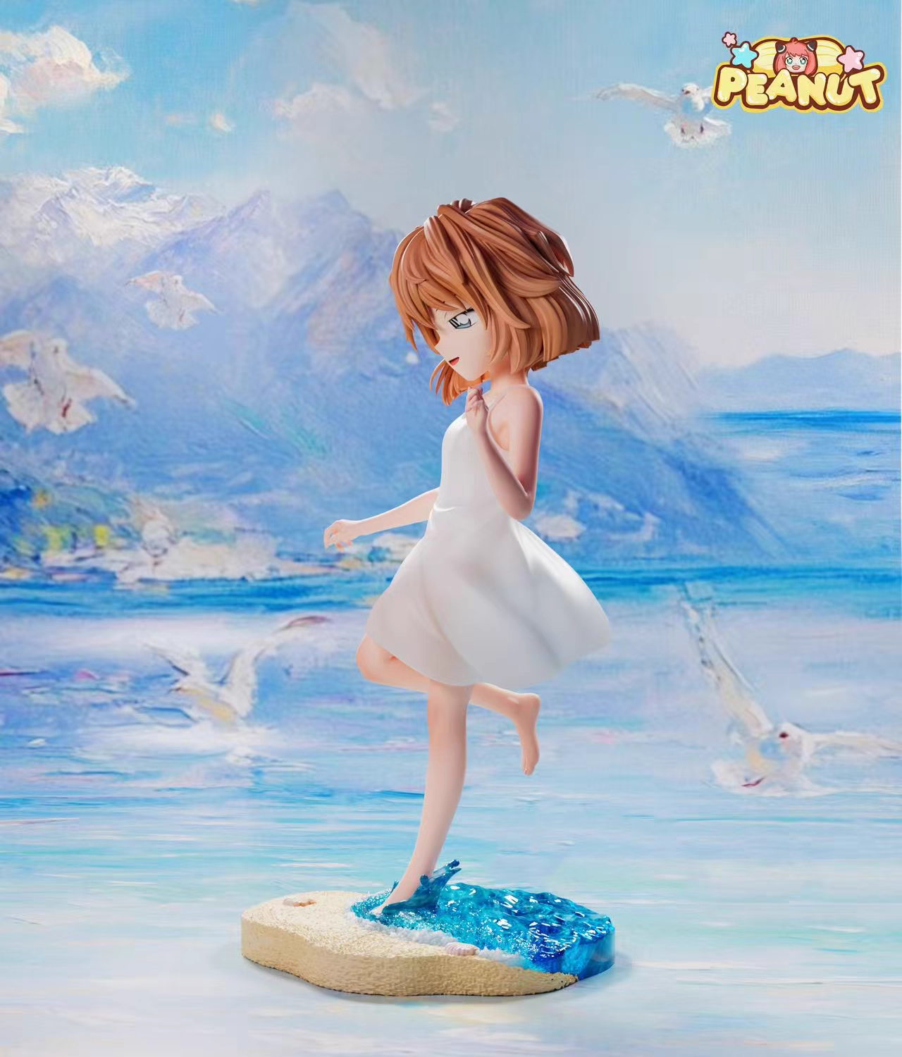 【Pre-sale】001 White Dress Haibara Ai-Detective Conan-Peanut Studio