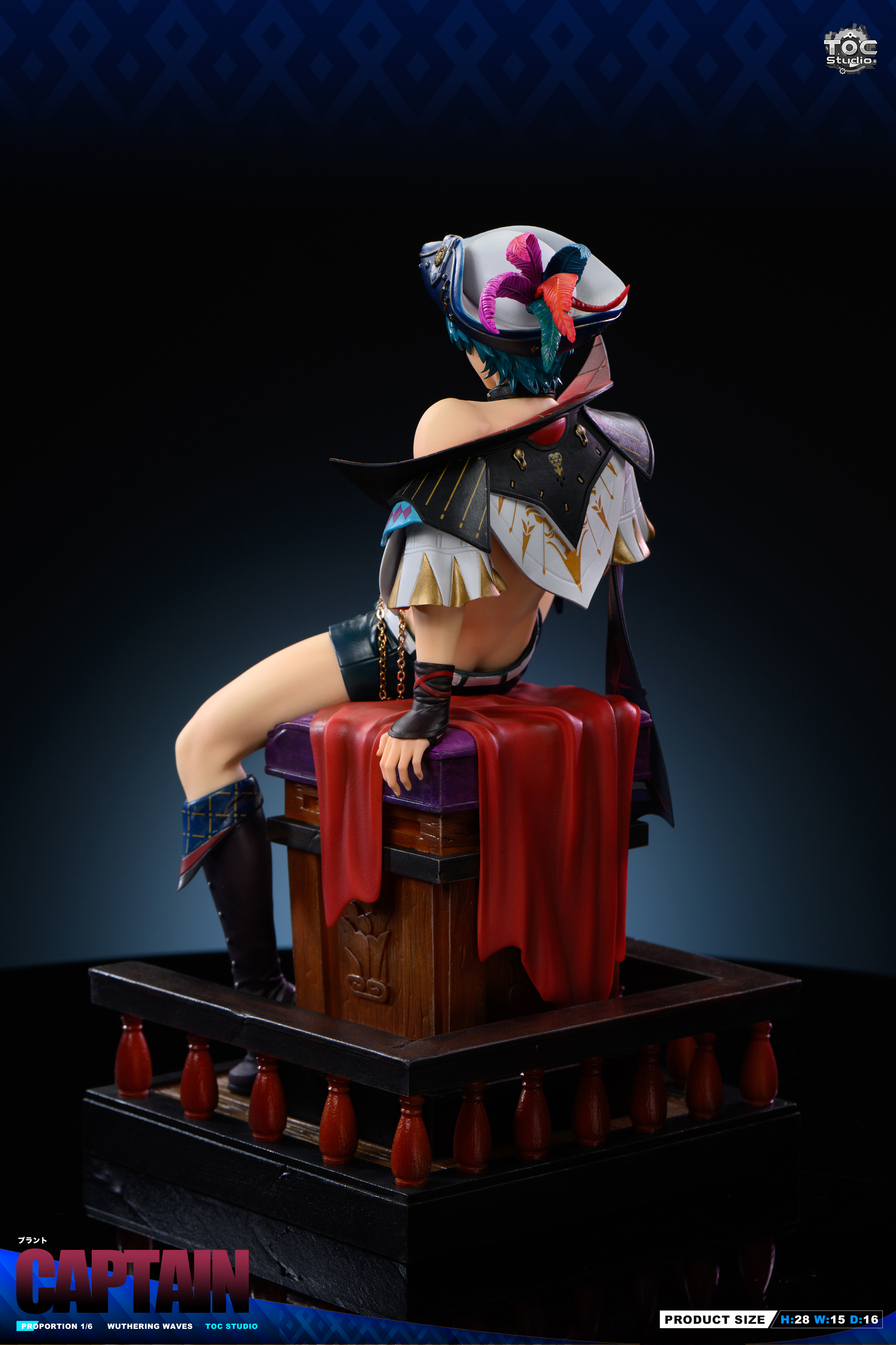 【Pre-sale】1/6 Scale Captain Brant-Wuthering Waves-TOC Studio