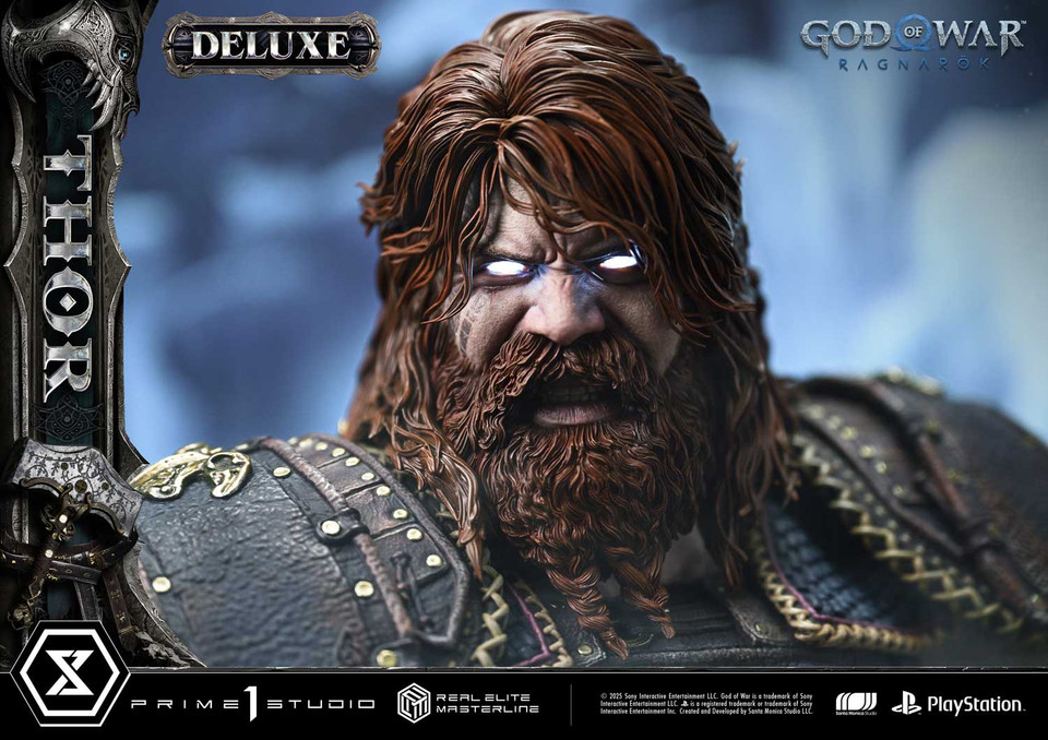 【Pre-sale】1/3 Scale Thor with LED-God of War Ragnarok-Prime 1 Studio