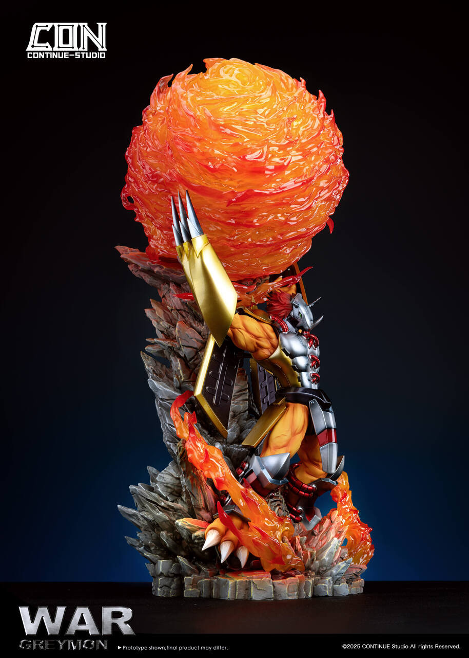 【Pre-sale】War Greymon with LED-Digimon Adventure-CONTINUE Studio