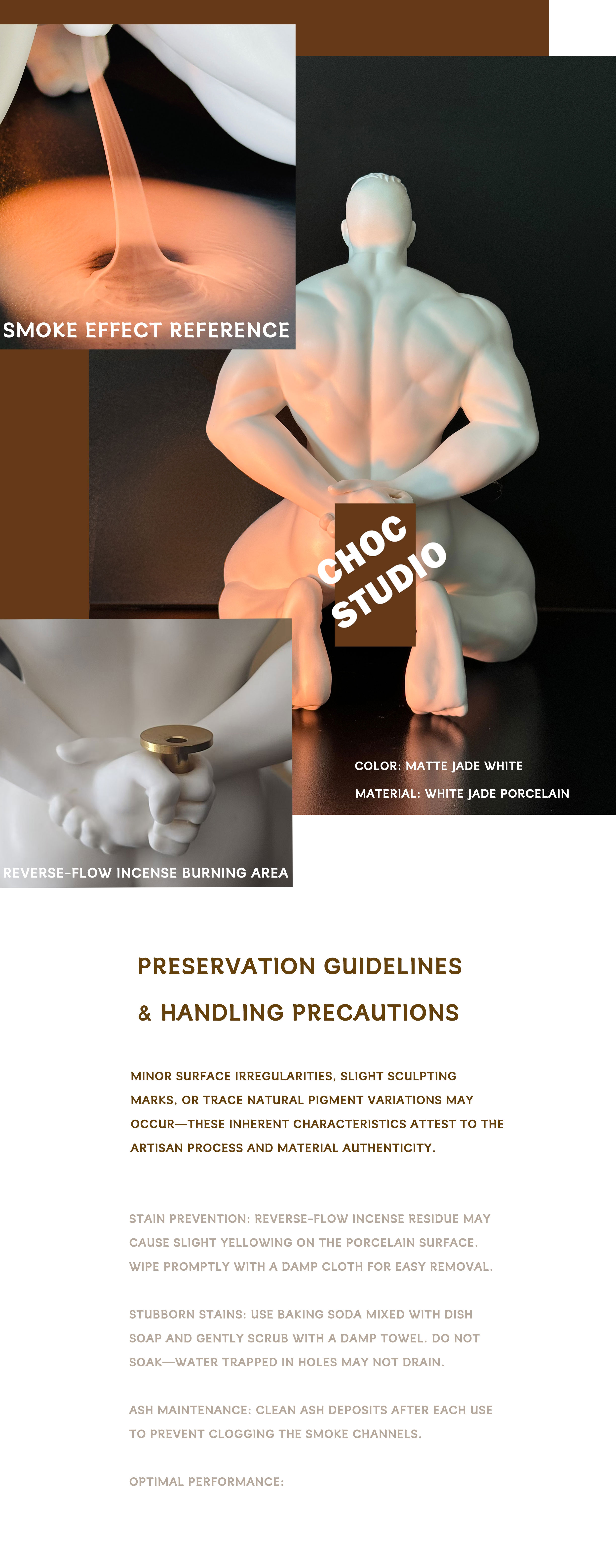 【Sold out】Reverse Flow Incense Burner-other series-CHOC studio