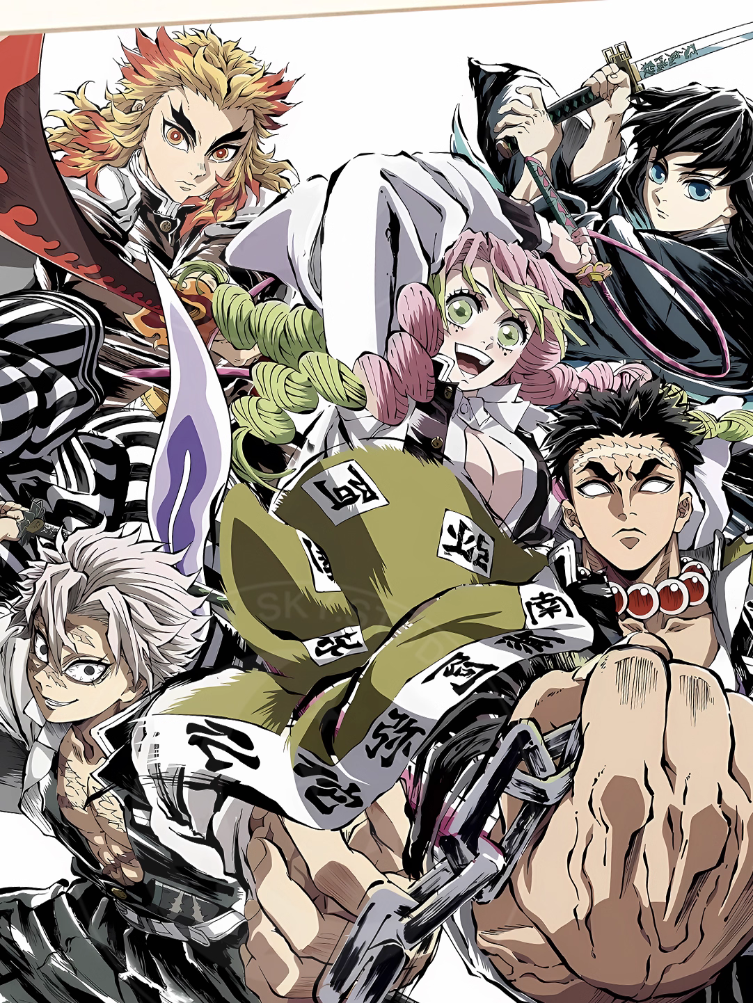 【Pre-sale】Decorative Painting of Nine Hashira Gathering-Xingkong Studio