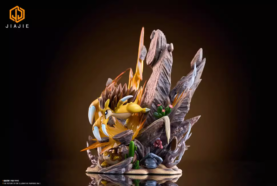 【Pre-sale】1/20 Scale Sandslash Evolution Group-Pokemon-JIAJIE Studio