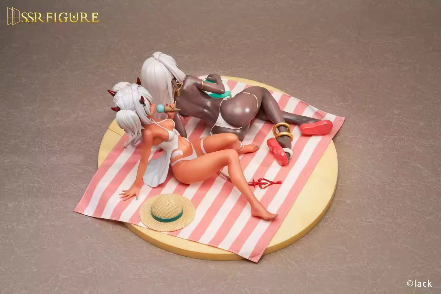 【Pre-sale】1/7 Scale Summer Ver. Caffeine and Dark Elf-Other series-SSR FIGURE Studio