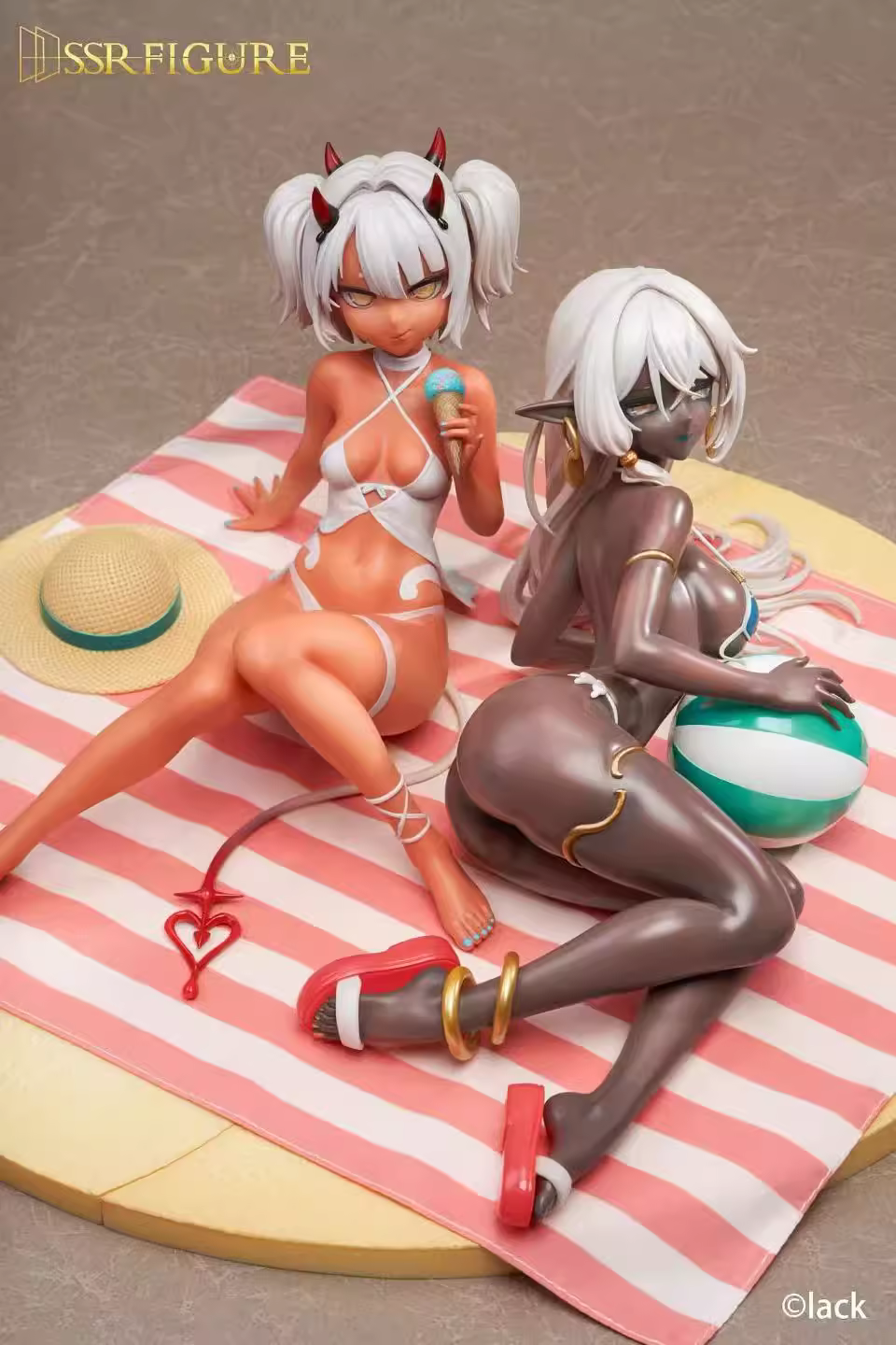 【Pre-sale】1/7 Scale Summer Ver. Caffeine and Dark Elf-Other series-SSR FIGURE Studio