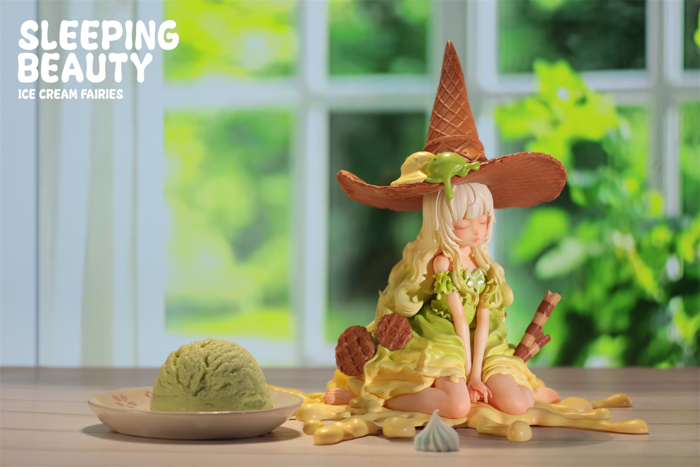 【Pre-sale】Sleeping Beauty-Ice Cream Fairies-Vanilla, Matcha and Chocolate-Other series-WeArtDoing Studio