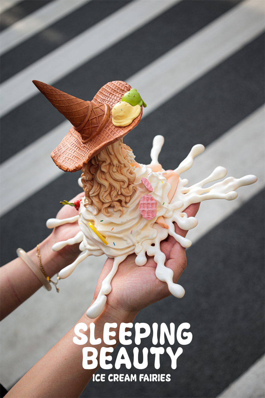 【Pre-sale】Sleeping Beauty-Ice Cream Fairies-Vanilla, Matcha and Chocolate-Other series-WeArtDoing Studio
