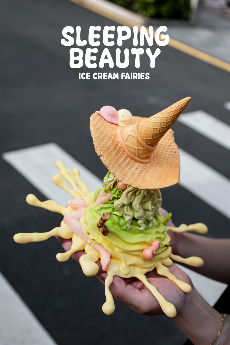 【Pre-sale】Sleeping Beauty-Ice Cream Fairies-Vanilla, Matcha and Chocolate-Other series-WeArtDoing Studio