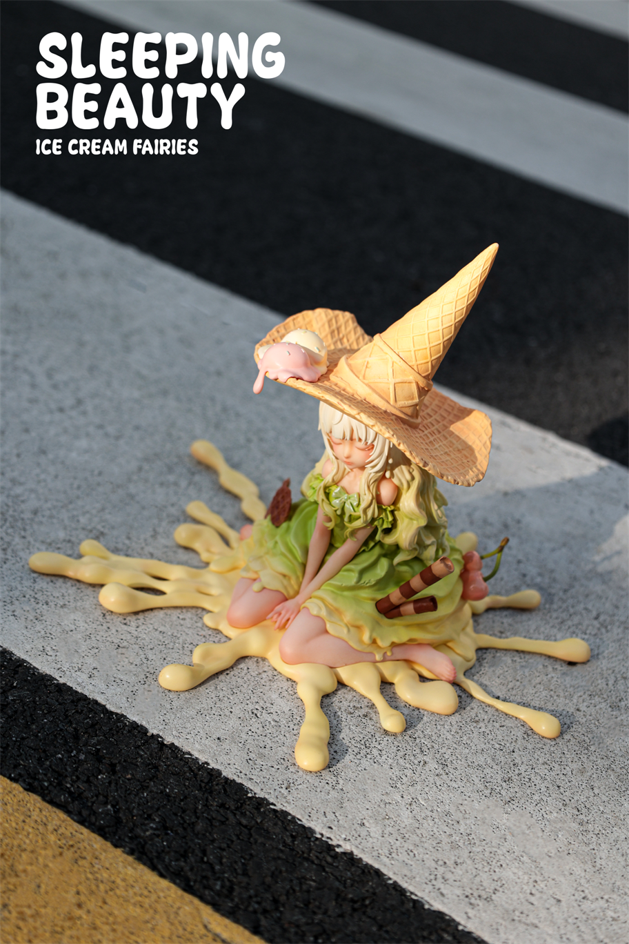 【Pre-sale】Sleeping Beauty-Ice Cream Fairies-Vanilla, Matcha and Chocolate-Other series-WeArtDoing Studio
