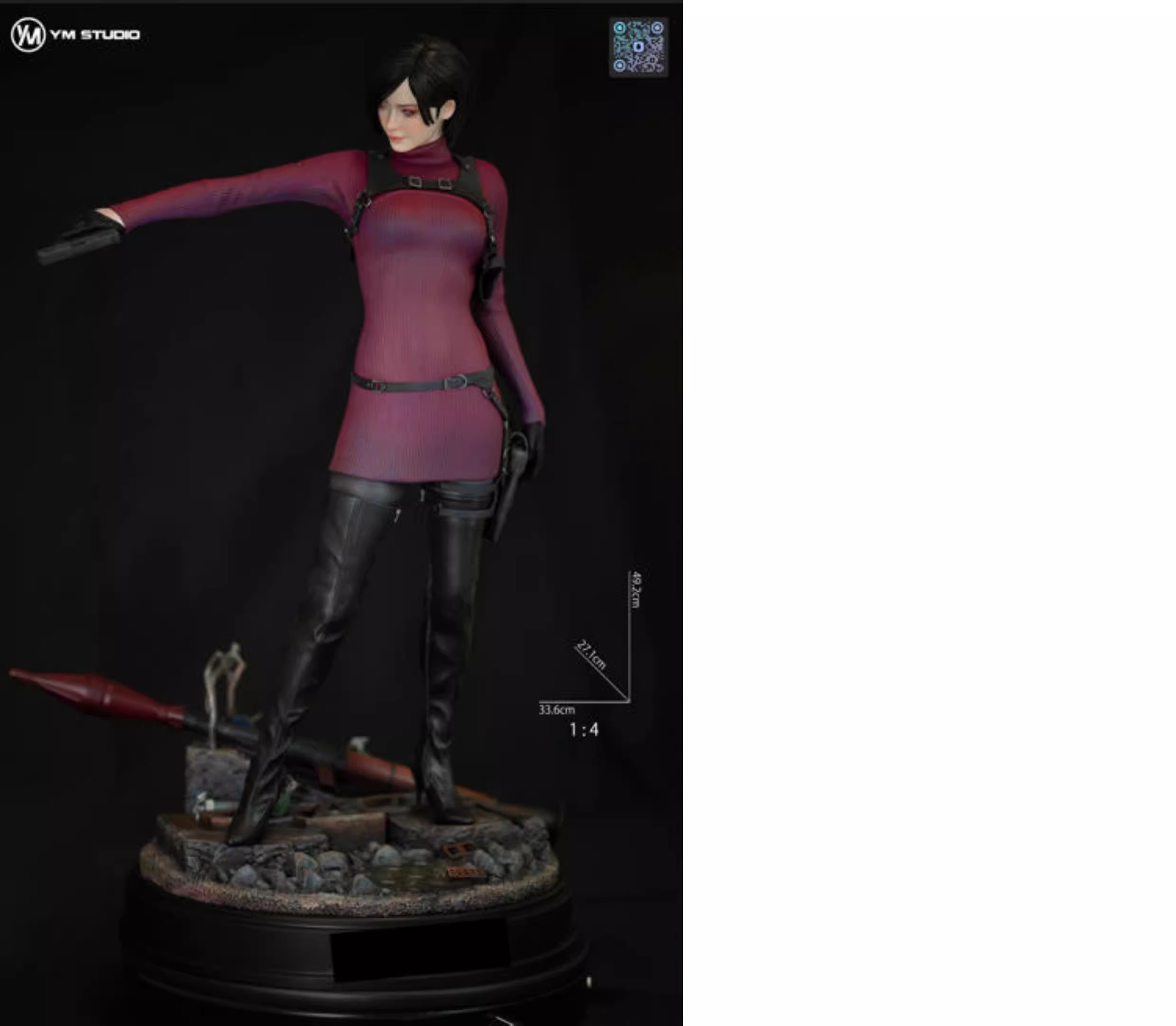 【Pre-sale】1/4 Scale Ada Wong-Resident Evil-YM Studio