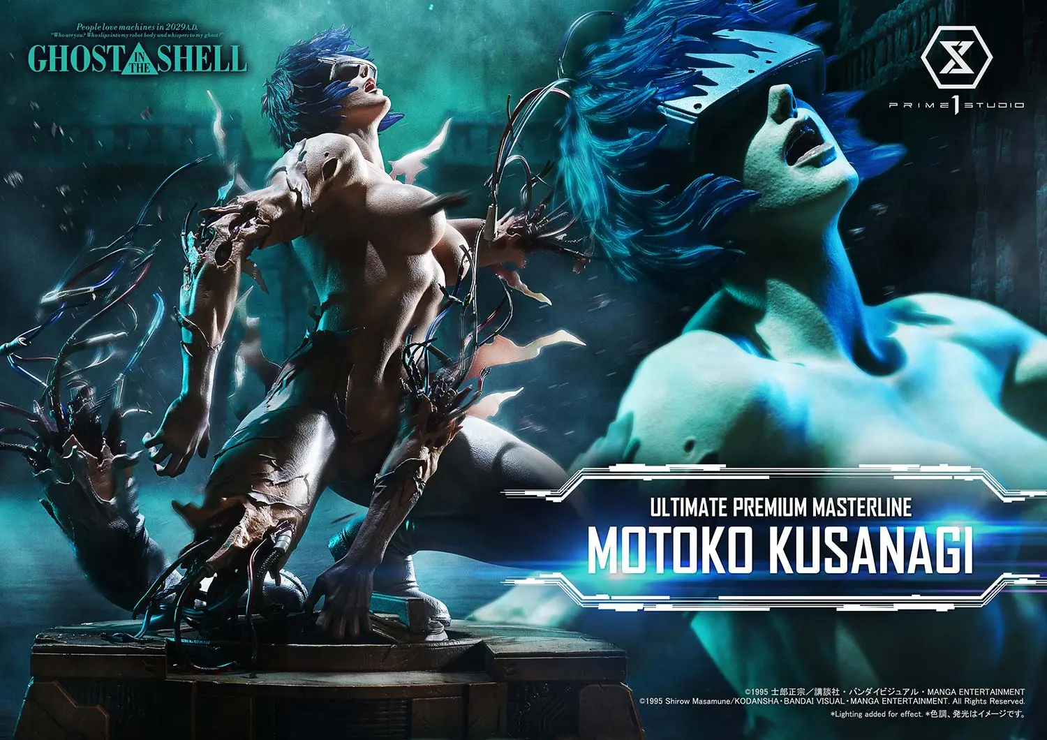 【Pre-sale】1/4 Scale Licensed Motoko Kusanagi-Ghost in the Shell-Prime 1 Studio