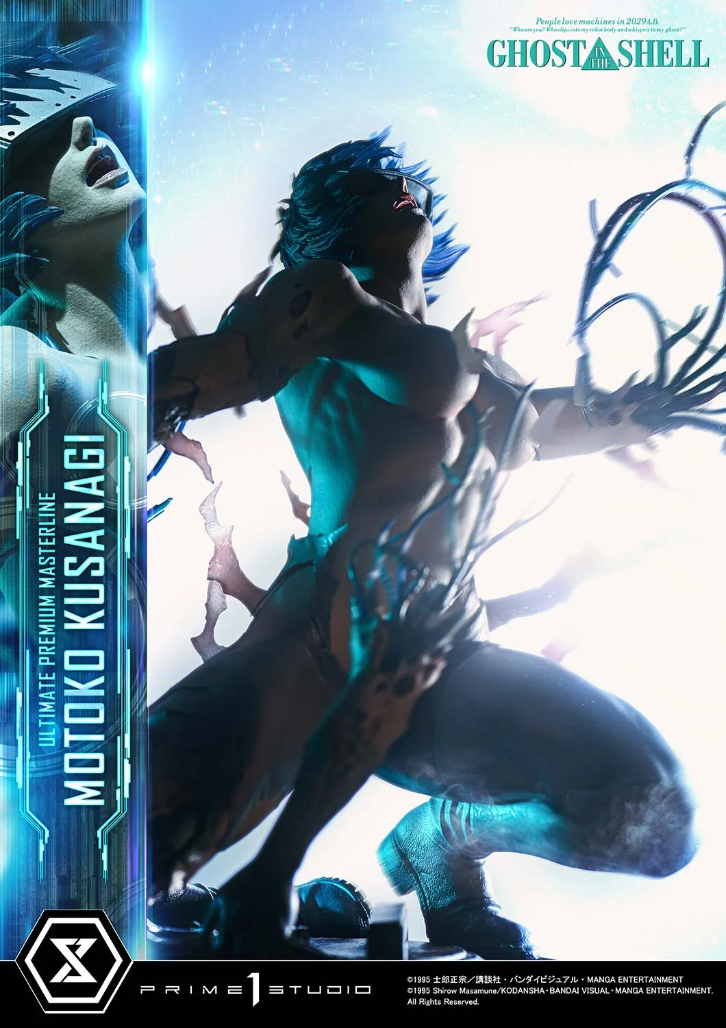 【Pre-sale】1/4 Scale Licensed Motoko Kusanagi-Ghost in the Shell-Prime 1 Studio