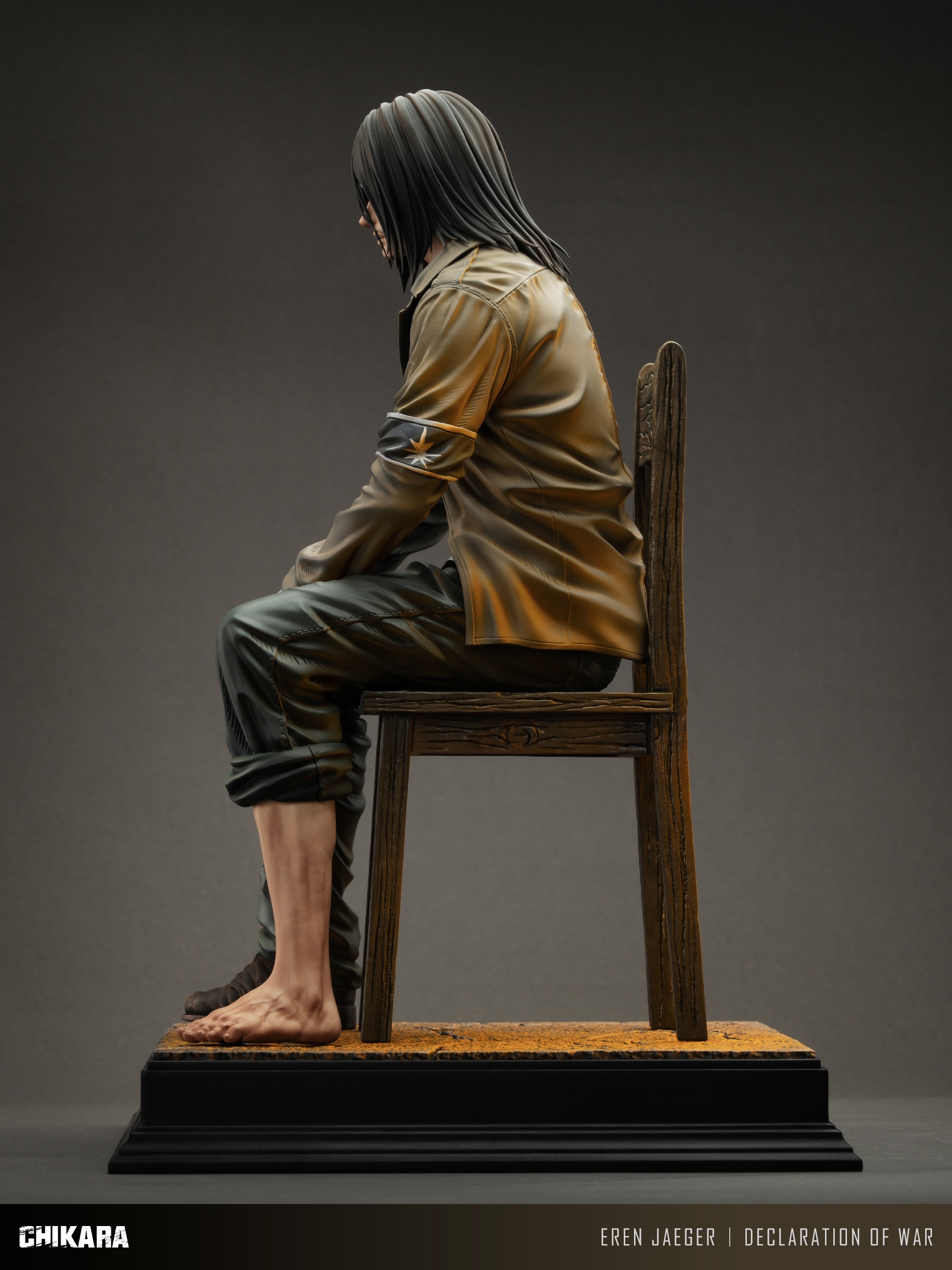 【Pre-sale】1/6 and 1/4 Scale Eren-Attack on Titan-CHIKARA Studio