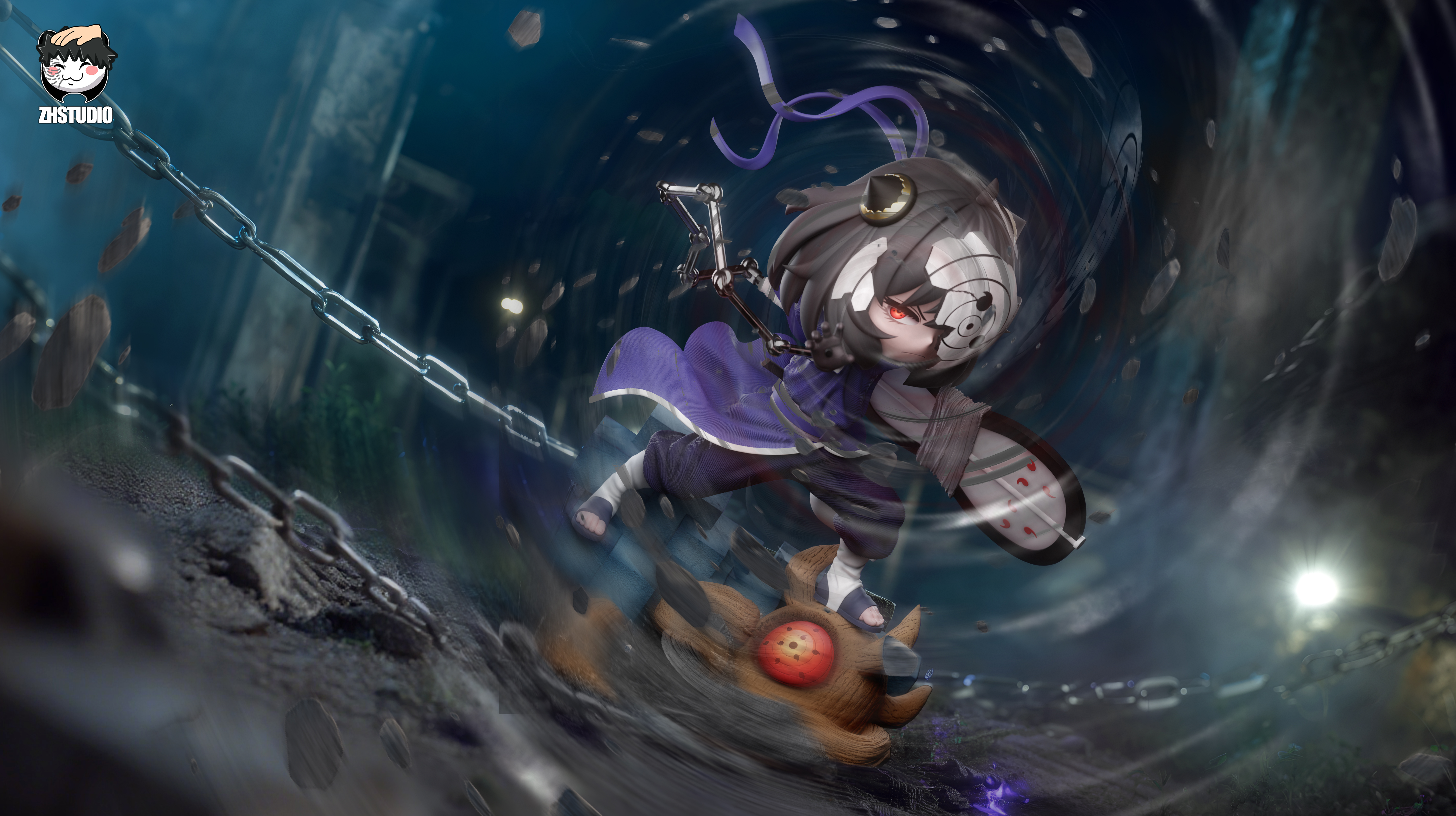 【Pre-sale】Anya cos Obito-ZH Studio