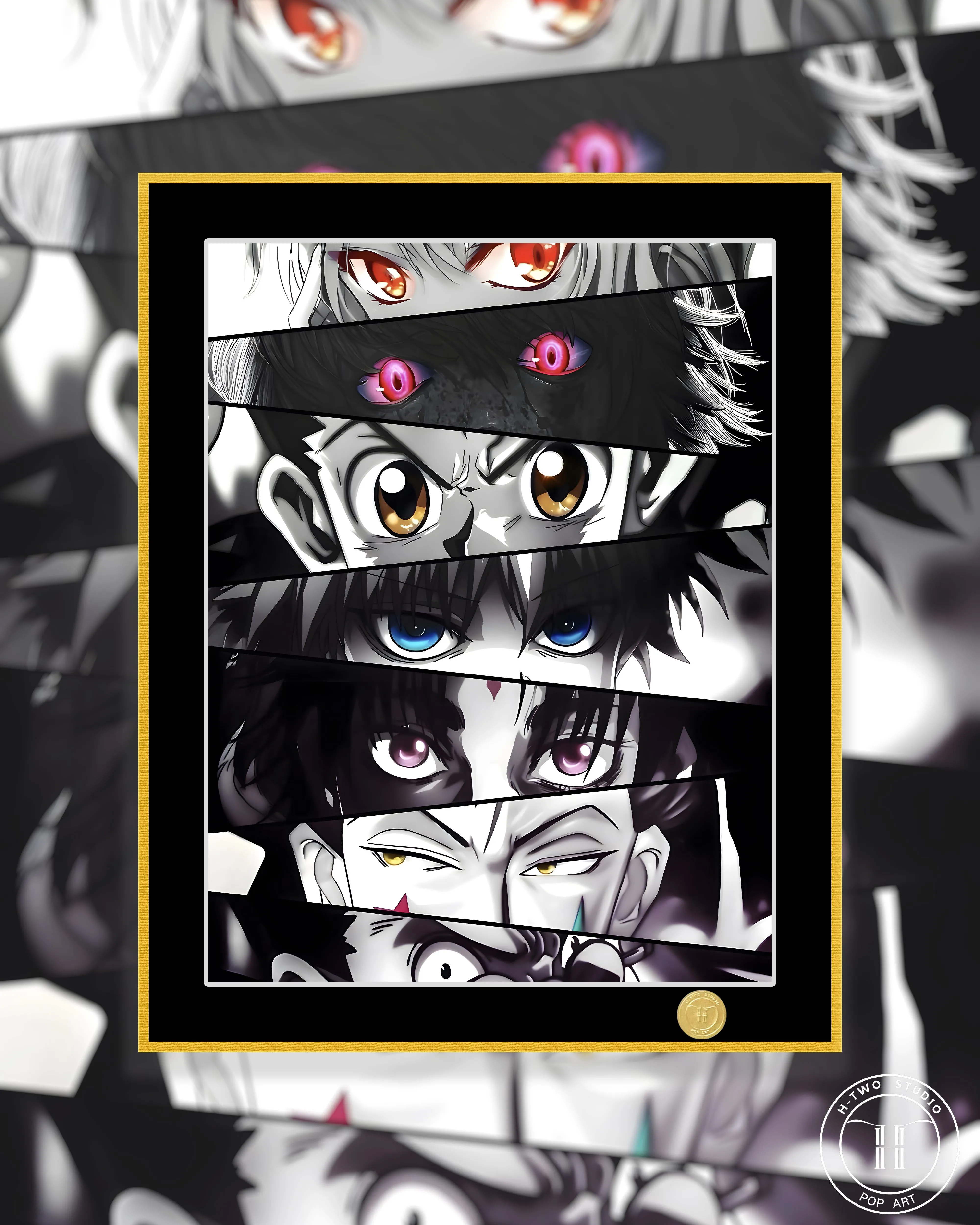 【Pre-sale】Decorative Painting of Eyes of Characters-HUNTER X HUNTER-H2 Studio