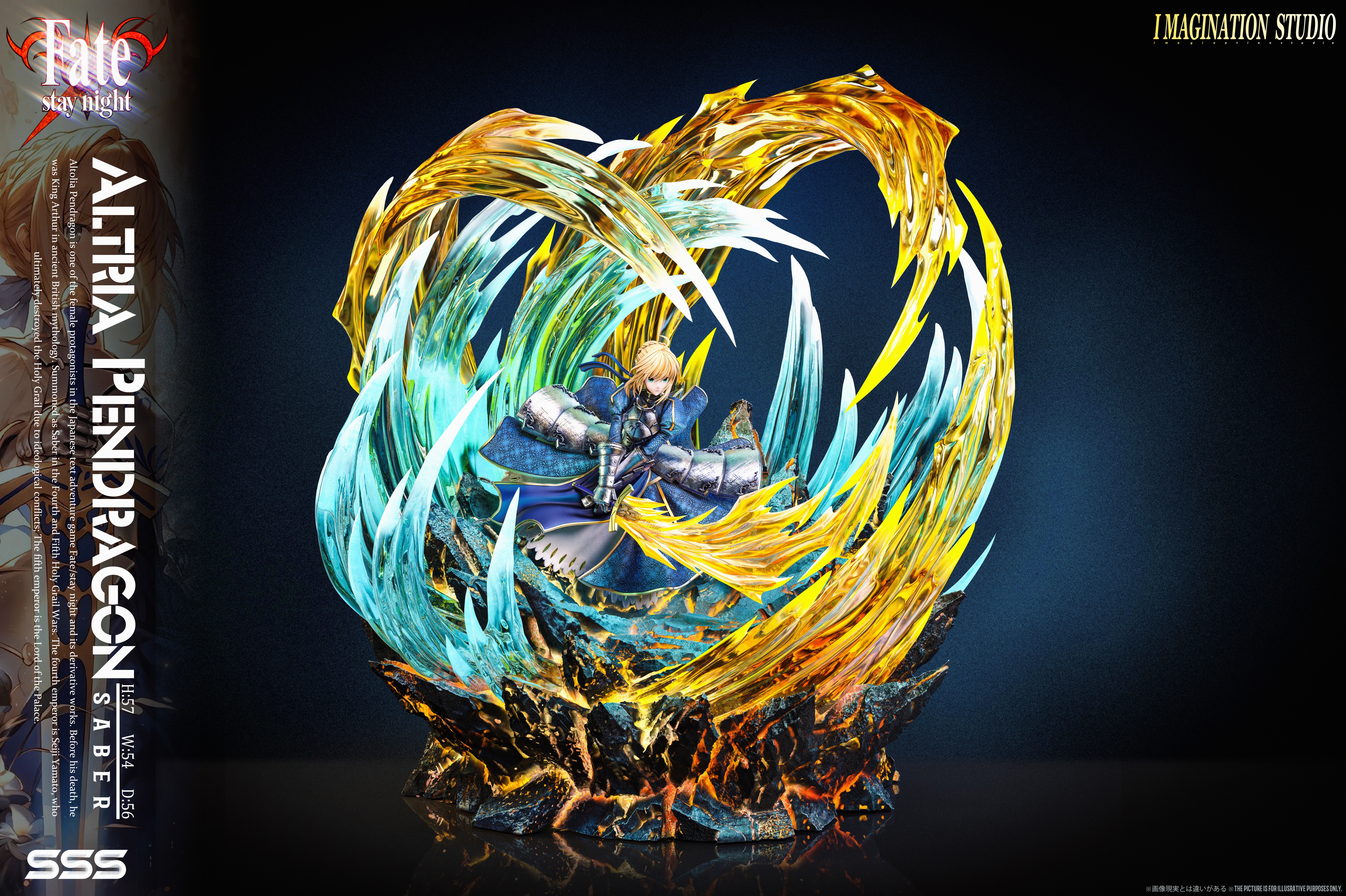 【Pre-sale】1/6 Scale Saber Artoria Pendragon-Fate/Grand Order-Imagination Studio