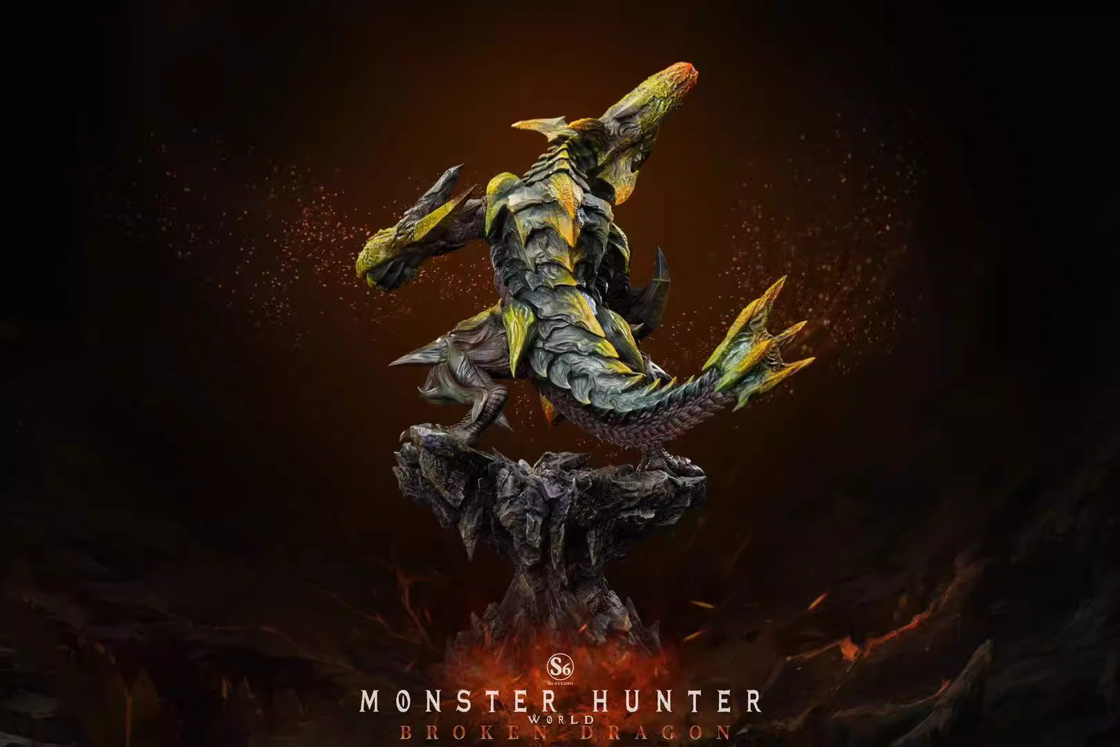 【Pre-sale】Brachydios and Raging Brachydios-MONSTER HUNTER-S6 Studio
