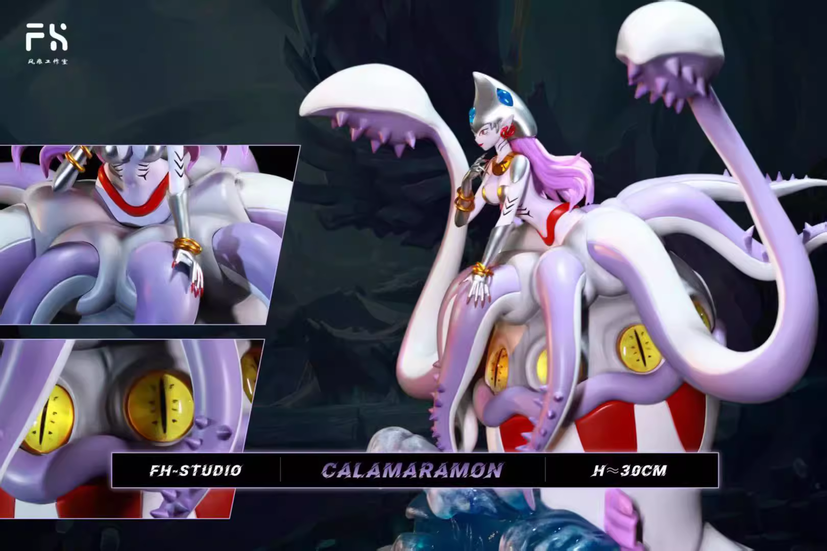 【Pre-sale】Calamaramon-Digimon Adventure-FH Studio