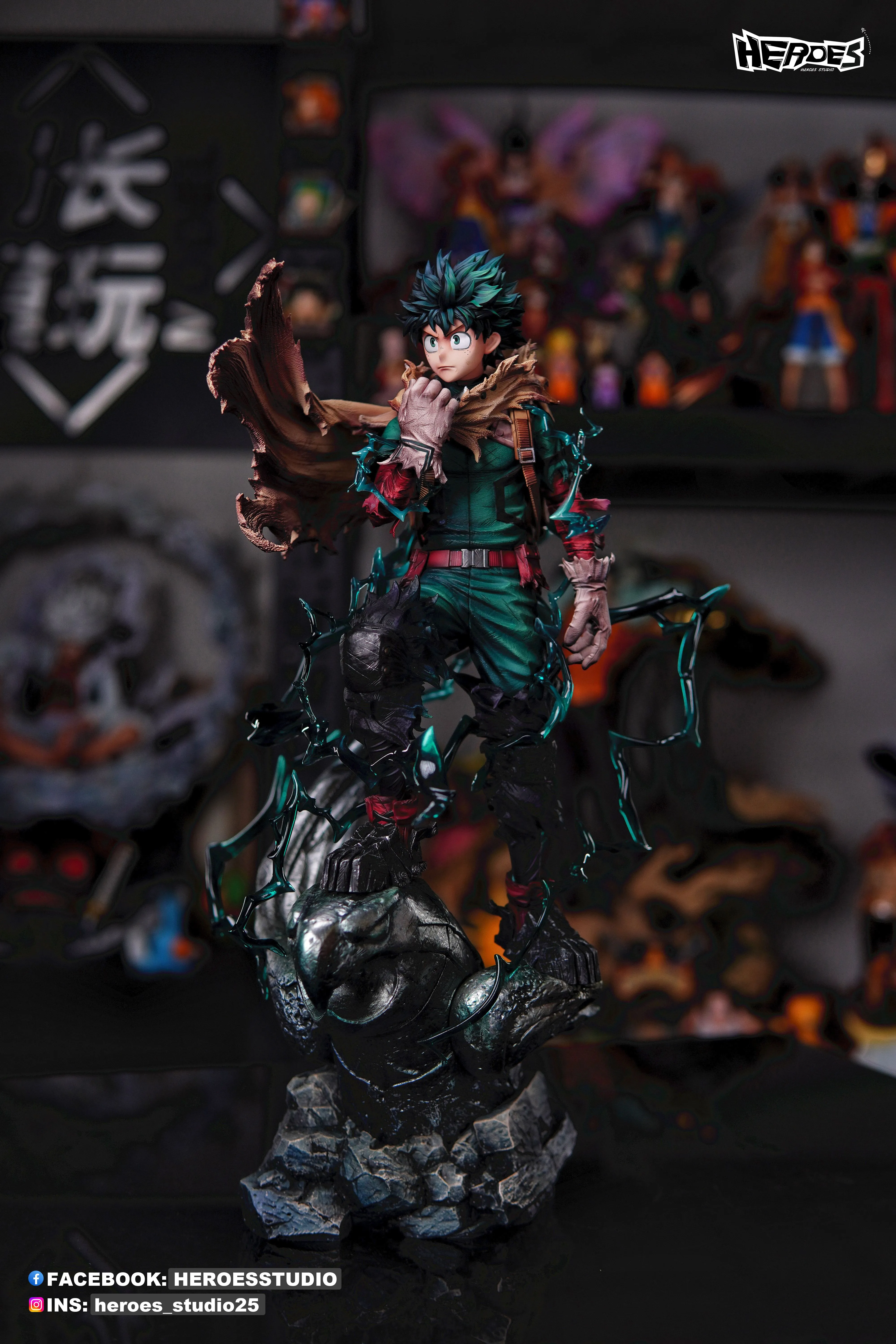 【Pre-sale】1/6 Scale Dark Deku-Other series-Heroes Studio