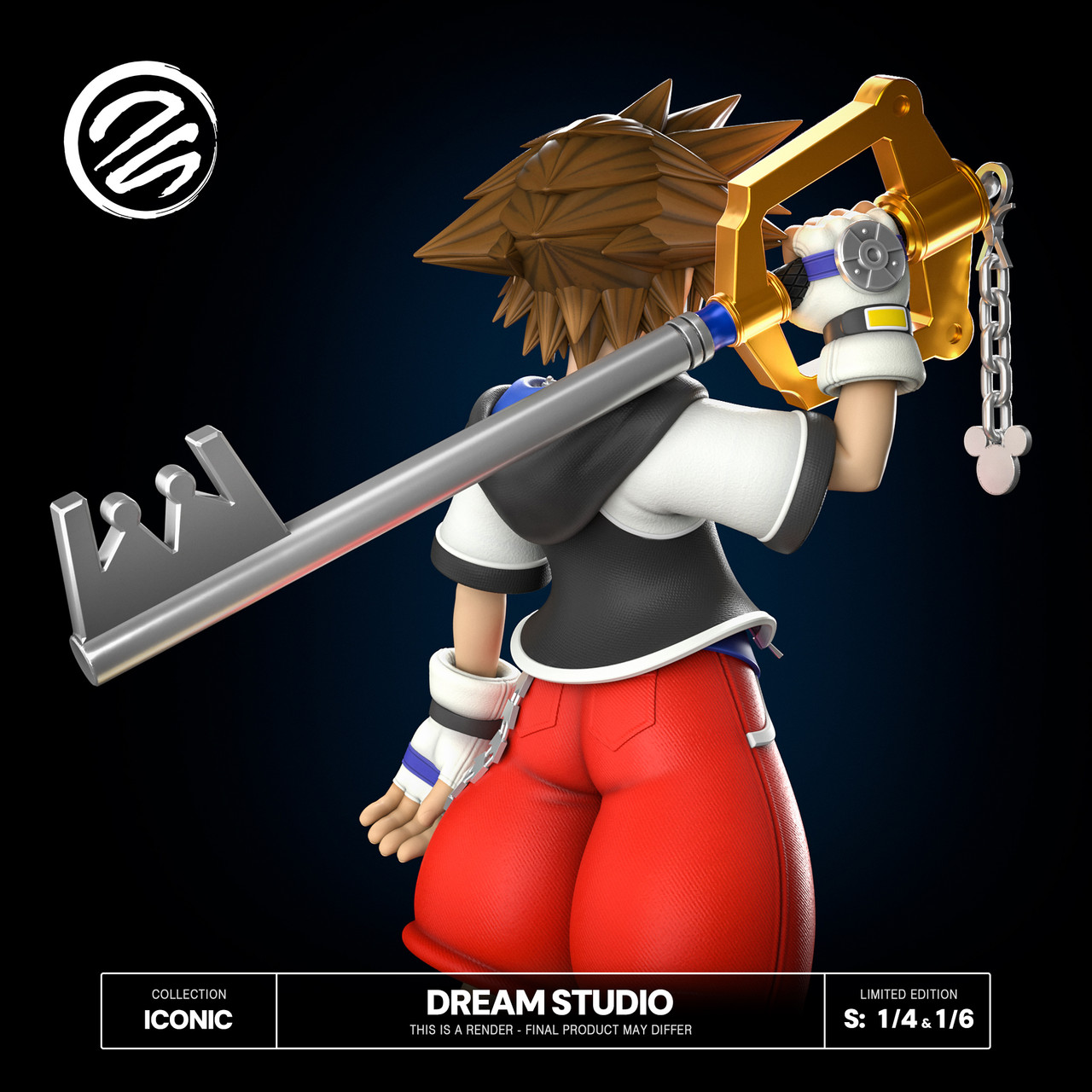 【Pre-sale】1/6 and 1/4 Scale Sora-Kingdom Hearts-Dream Studio