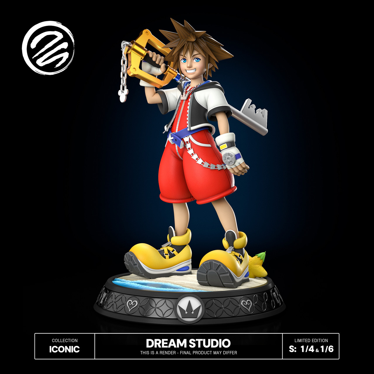 【Pre-sale】1/6 and 1/4 Scale Sora-Kingdom Hearts-Dream Studio