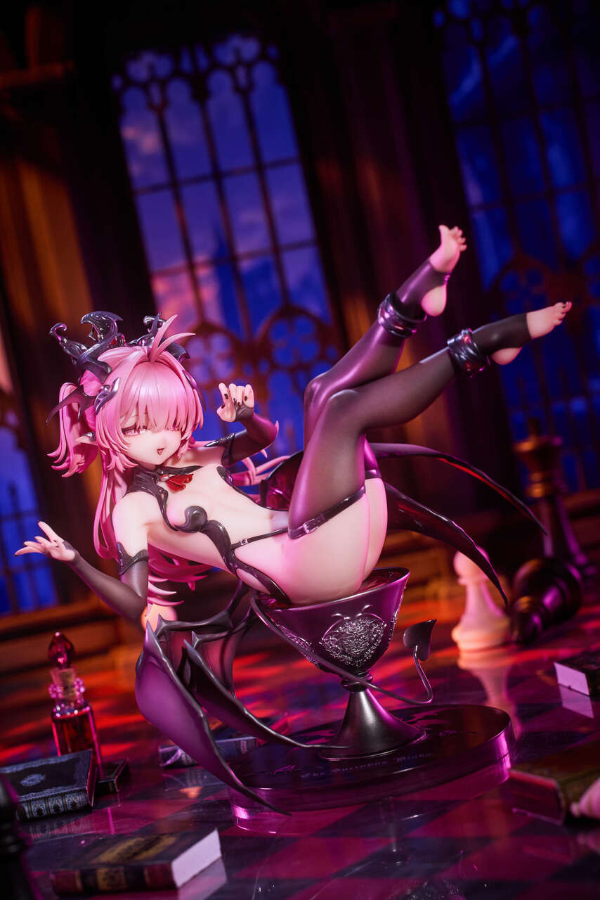 【Pre-sale】1/7 Scale Wineglass Succubus Pinkie Licensed-Other series-Novel Stella Studio