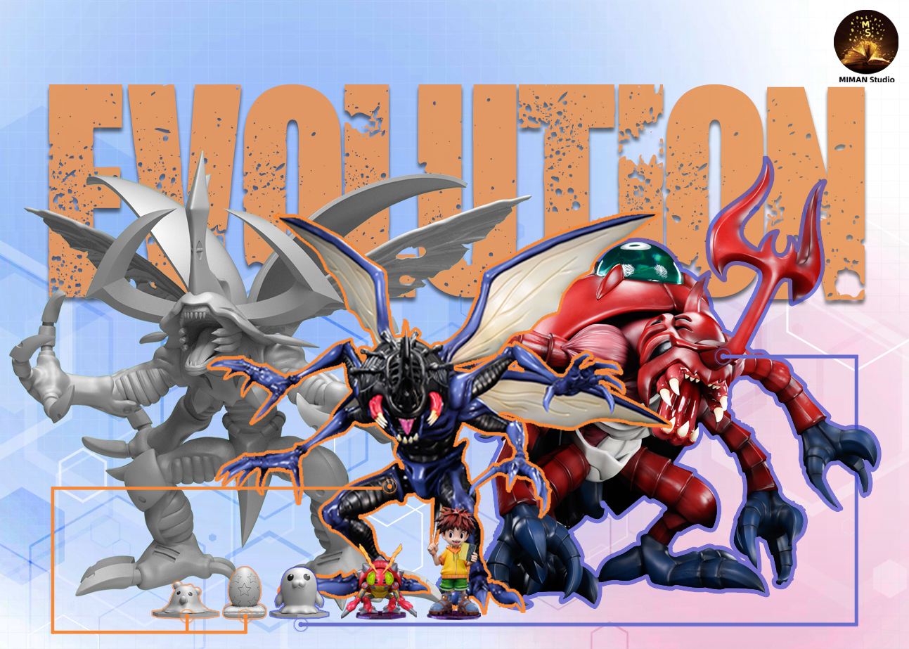 【Pre-sale】Kabuterimon-Digimon Adventure-MIMAN Studio 