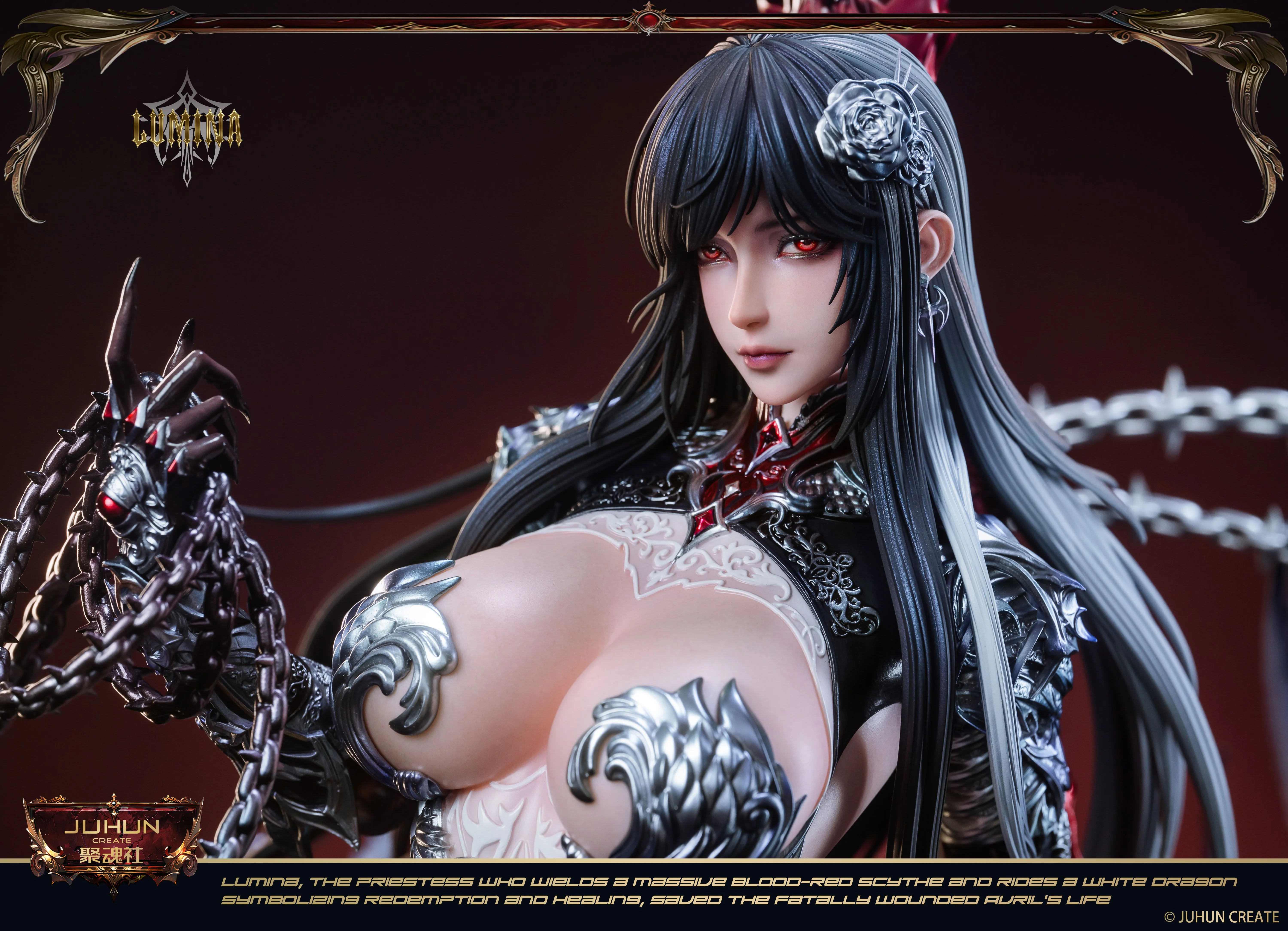 【Pre-sale】Dragon Taming Series 002 Priestess Lumina-Original Design-JuHun Create Studio