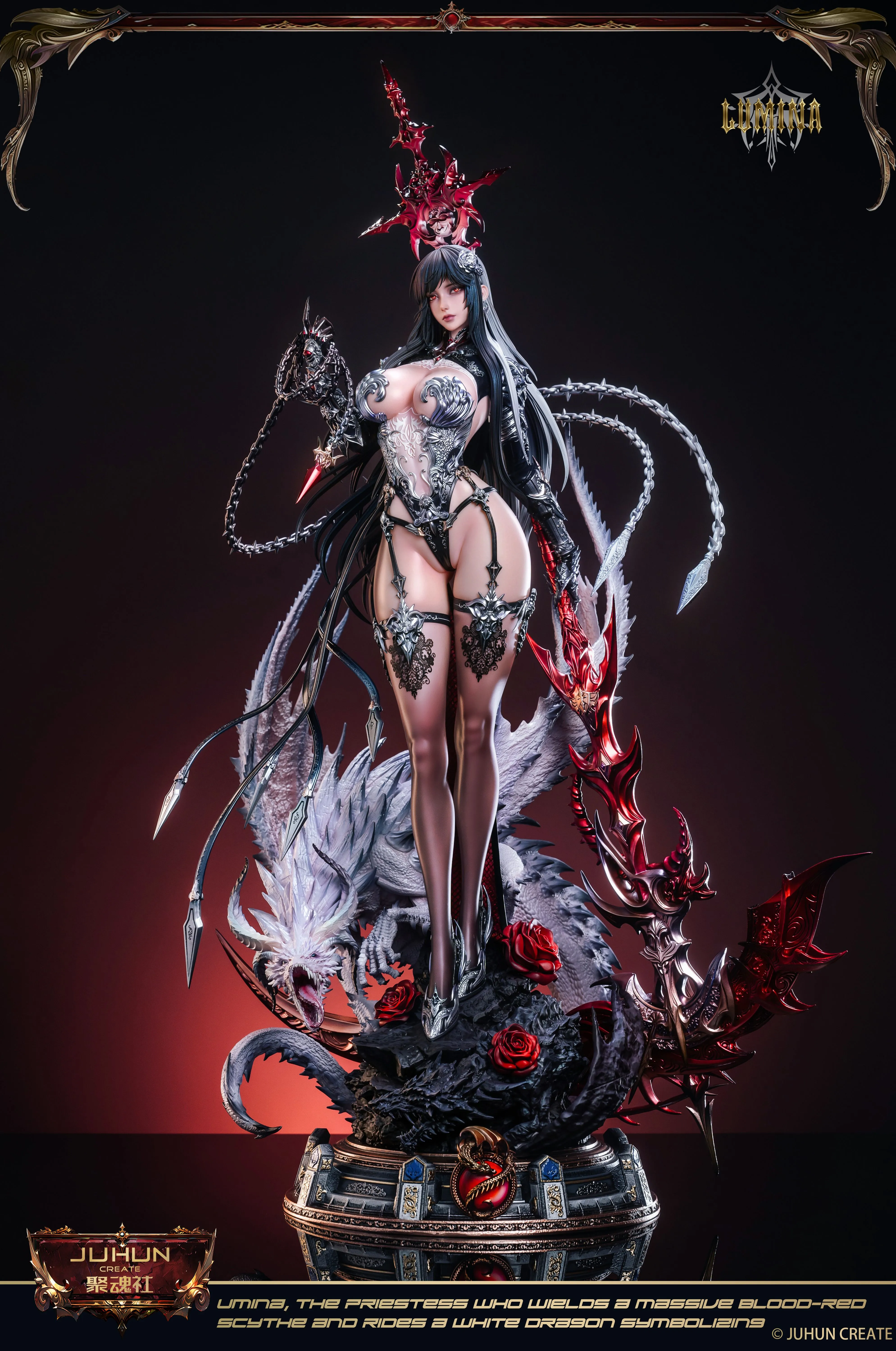 【Pre-sale】Dragon Taming Series 002 Priestess Lumina-Original Design-JuHun Create Studio