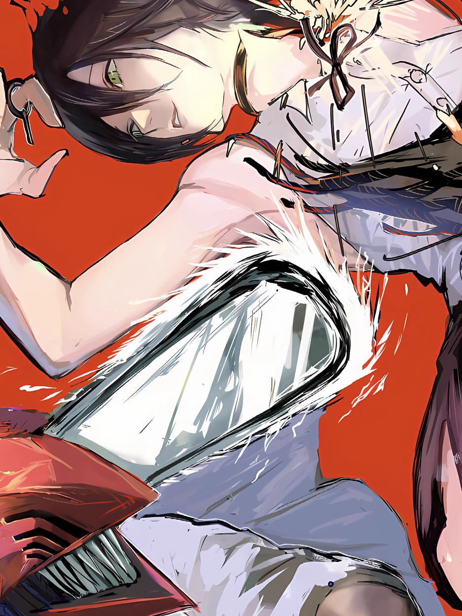 【Pre-sale】Decorative Painting of Denji VS Reze-XingKong Studio