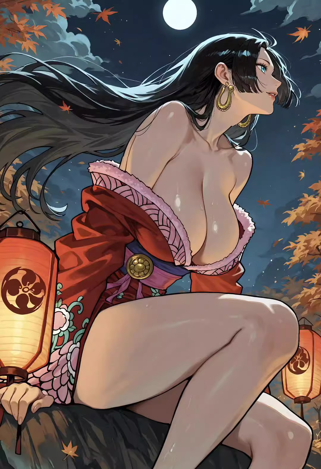 【Pre-sale】Decorative Painting of Lantern Boa Hancock-H2 Studio