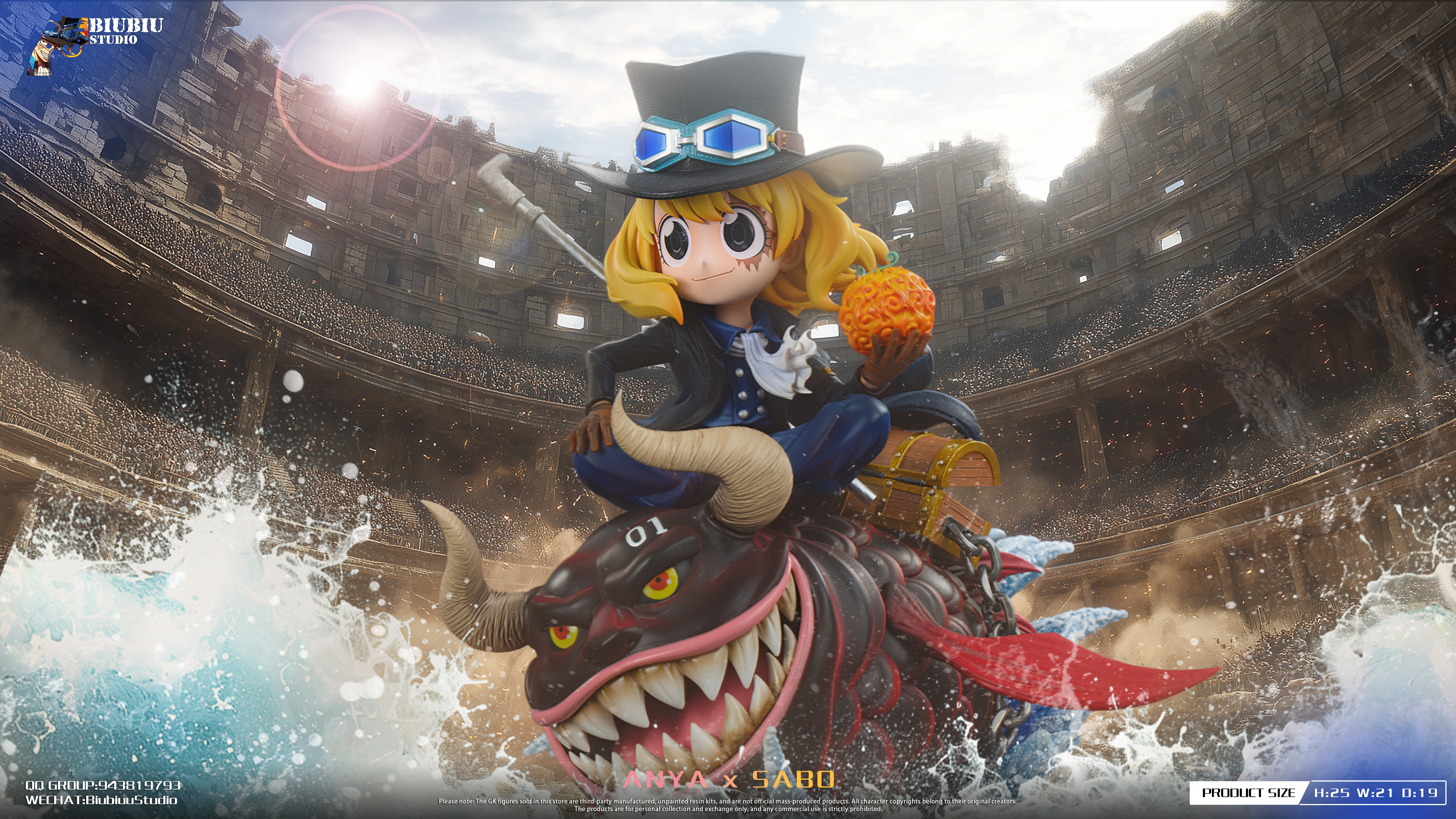 【Pre-sale】1/6 Scale NO.3 Anya-Biubiu Studio