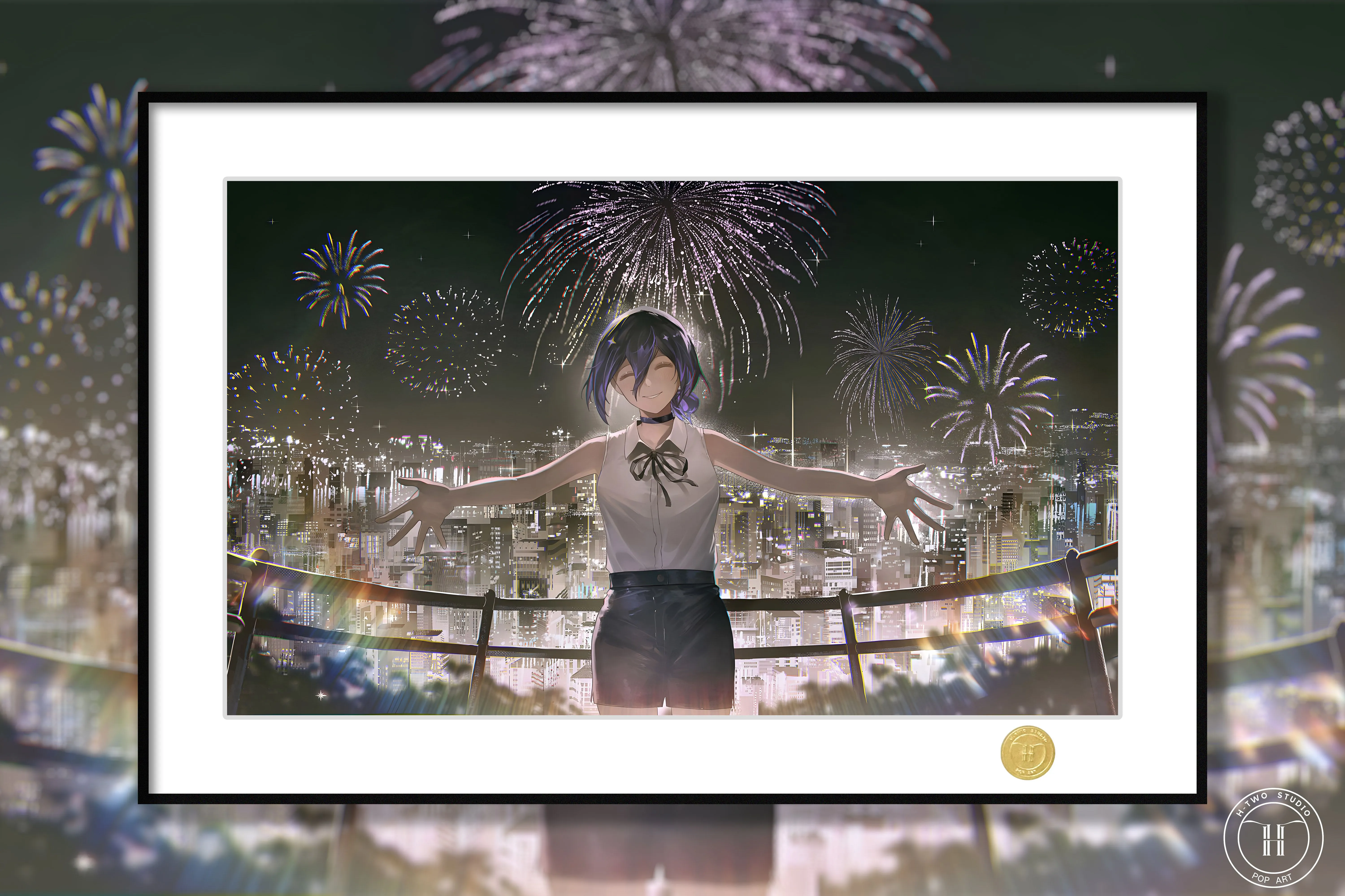 【Pre-sale】Decorative Painting of Fireworks Reze-H2 Studio