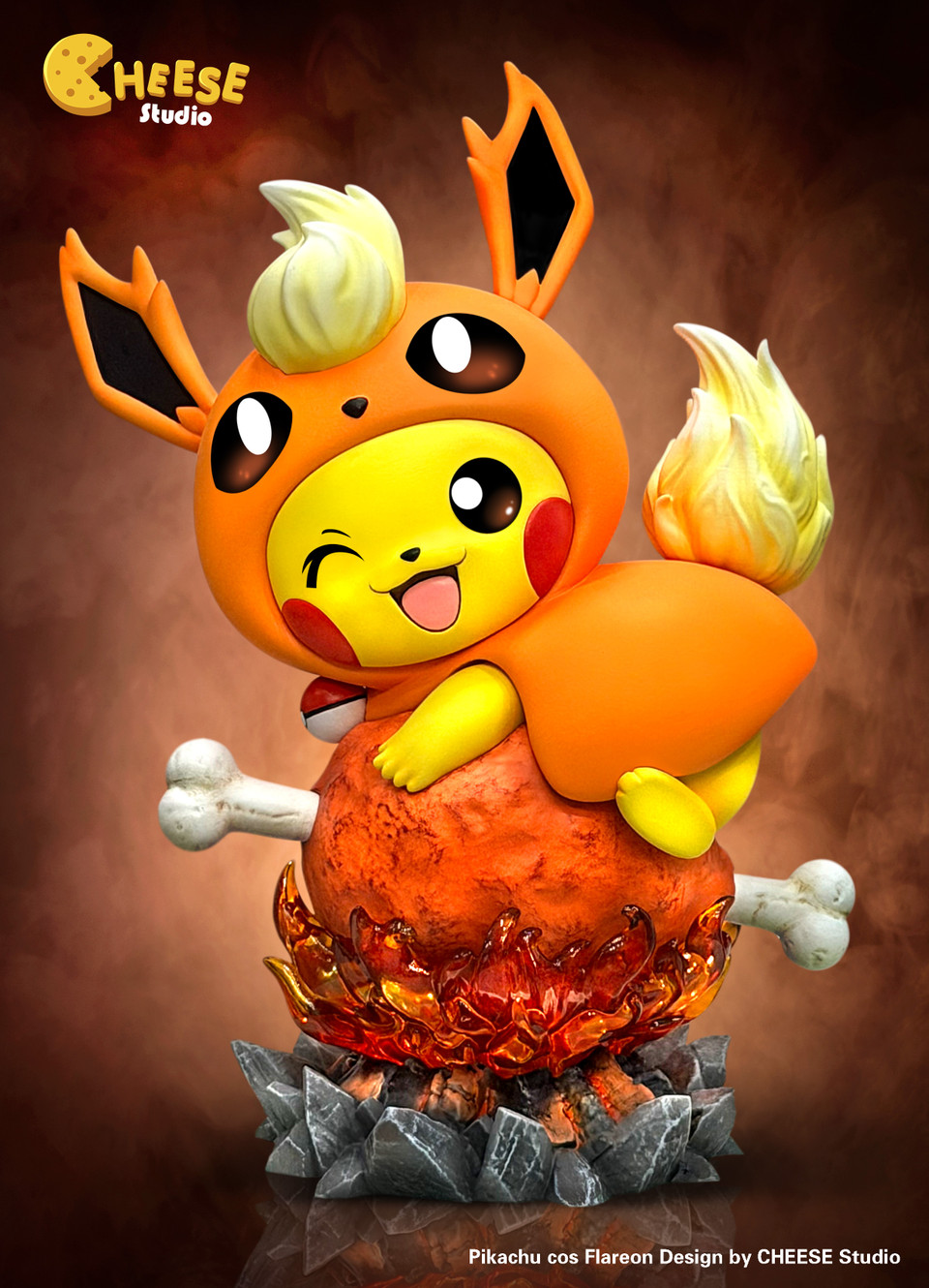 【Pre-sale】Pikachu cos Flareon-CHEESE Studio