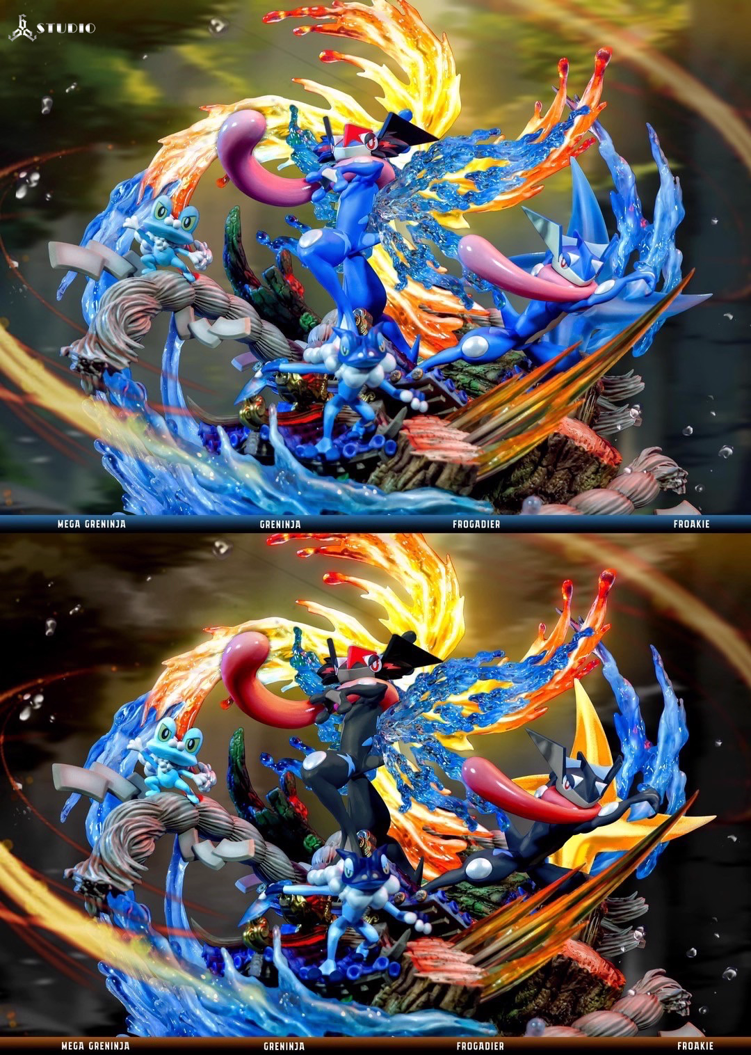 【Pre-sale】Mega Greninja with LED-666 Studio