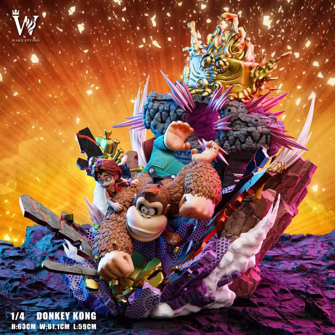 【Pre-sale】1/4 Scale Donkey Kong Bananza-Wake Studio