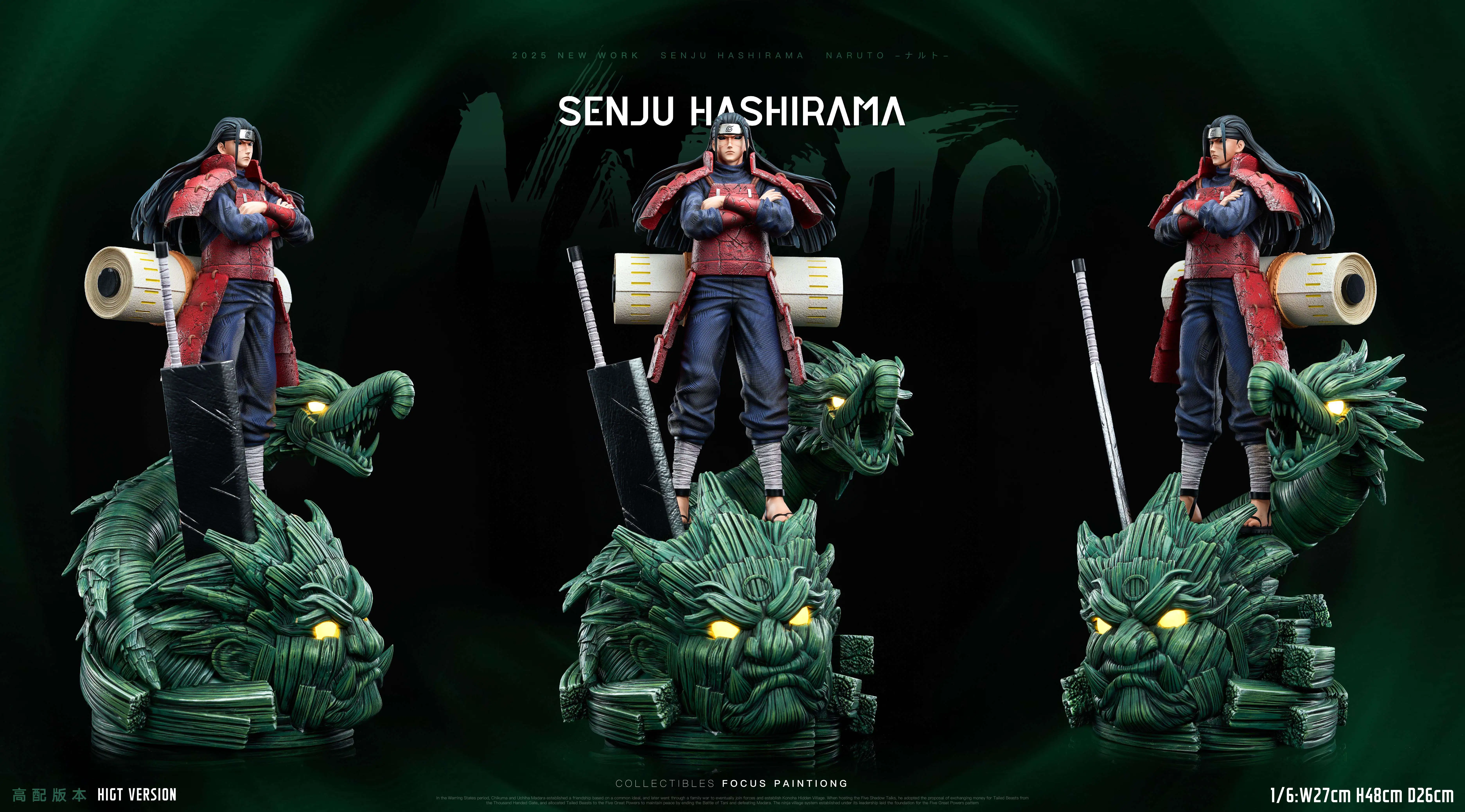 【Pre-sale】1/6 Scale Senju Hashirama-T-Lightron Studio