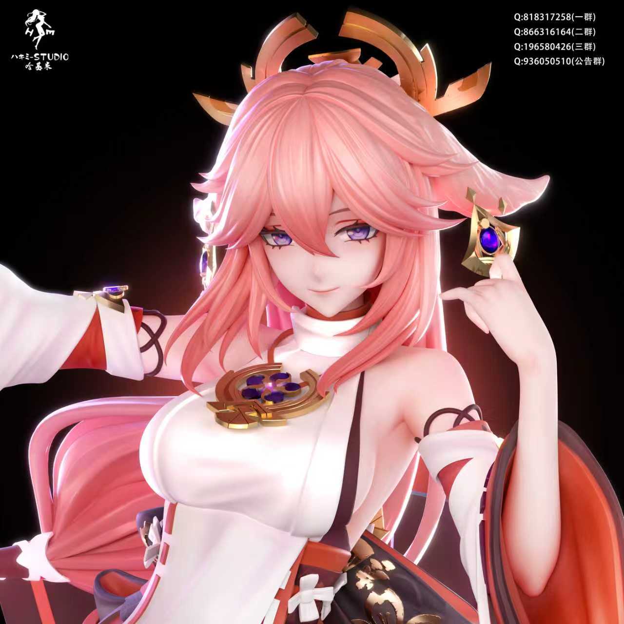 【Pre-sale】1/6 Scale Raiden Shogun and Yae Miko-Hajimi Studio