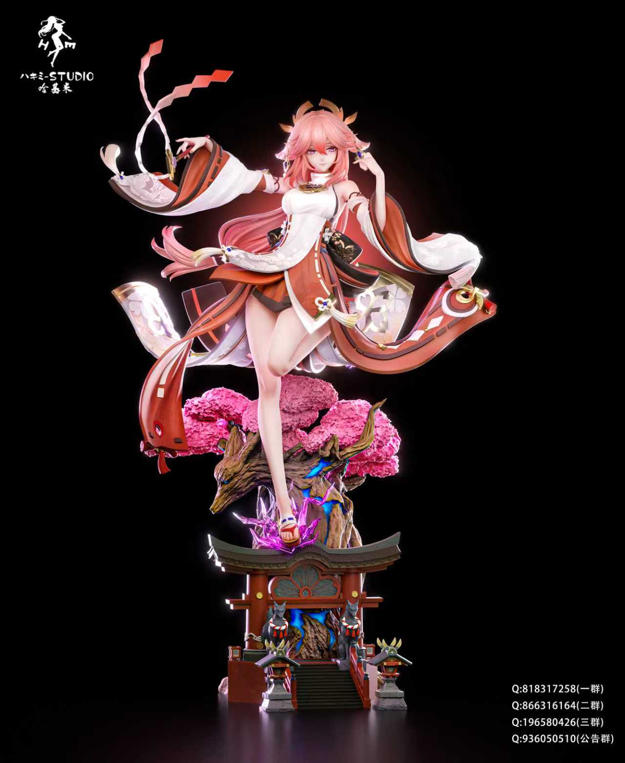 【Pre-sale】1/6 Scale Raiden Shogun and Yae Miko-Hajimi Studio