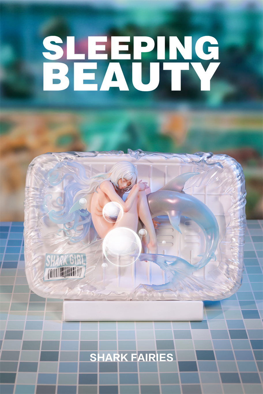 【Pre-sale】Sleeping Beauty-Shark Fairies-Black Fin and Silver Fin-WeArtDoing Studio