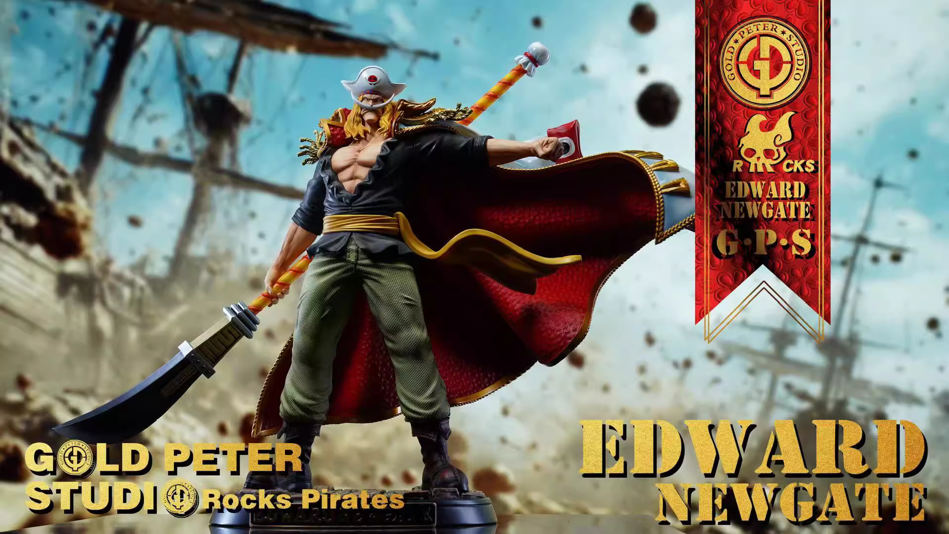 【Pre-sale】1/8 Scale Edward Newgate-GOLD PETER STUDIO