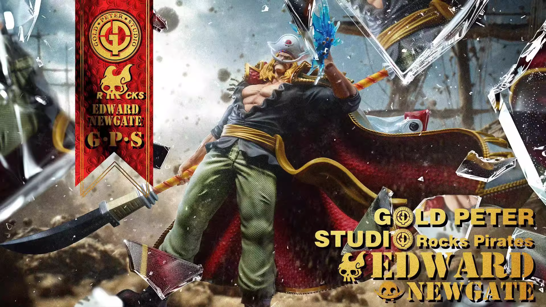 【Pre-sale】1/8 Scale Edward Newgate-GOLD PETER STUDIO