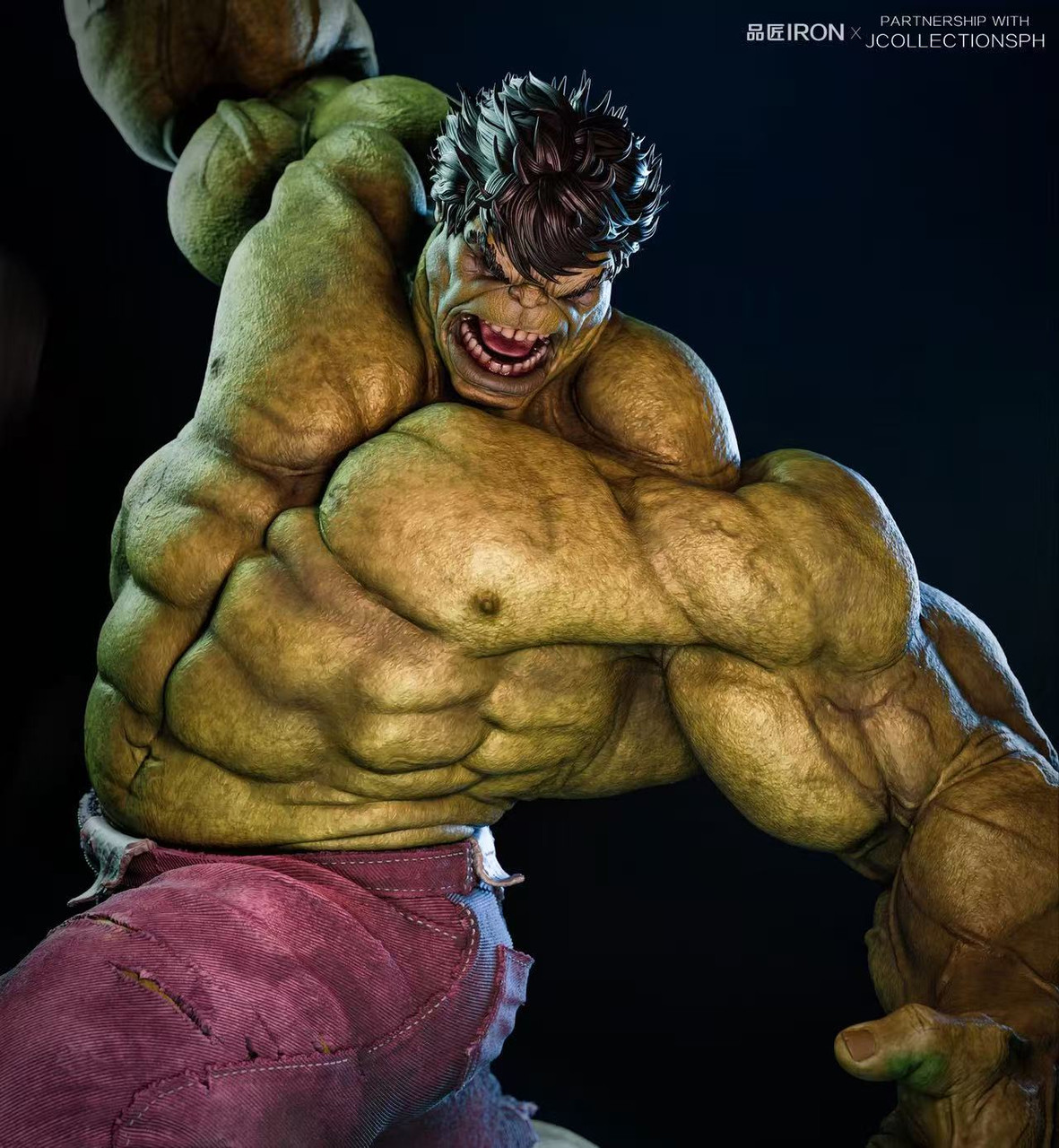 【Pre-sale】1/4 Scale Hulk with LED-IRON x JCOLLECTIONSPH Studio