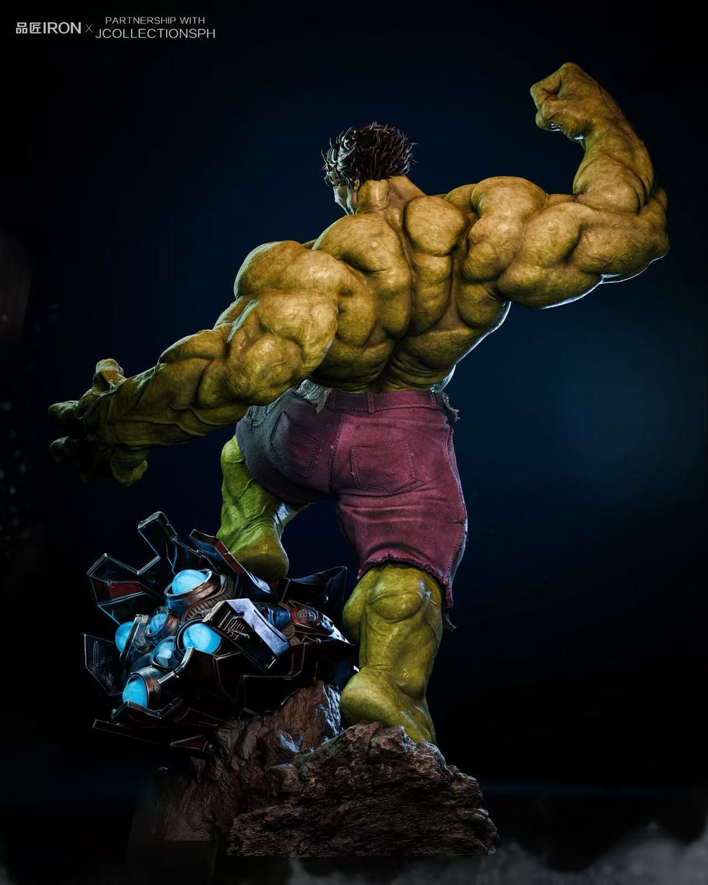 【Pre-sale】1/4 Scale Hulk with LED-IRON x JCOLLECTIONSPH Studio