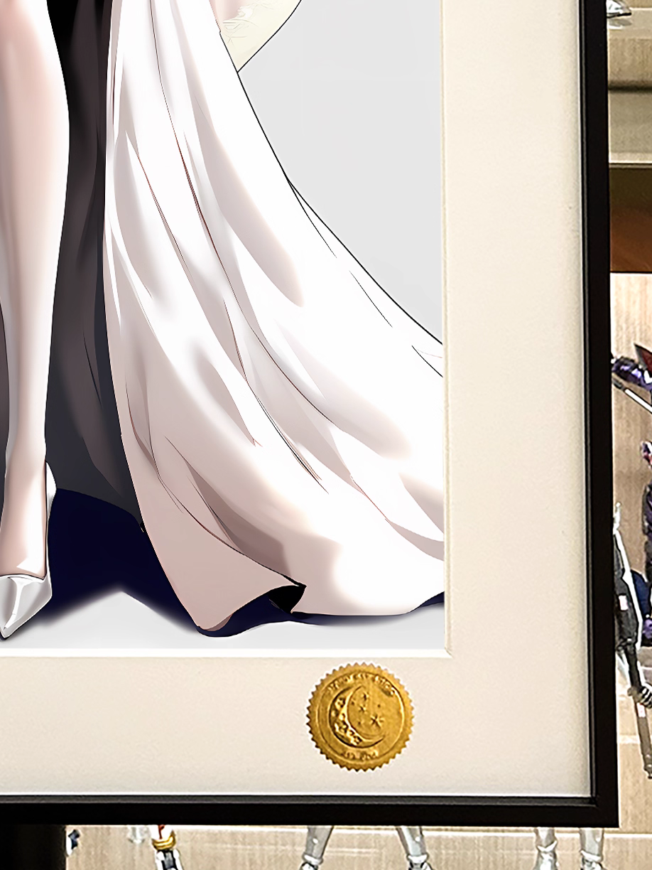 【Pre-sale】Decorative Painting of Wedding Dress Kim Mi-ting-XingKong Studio