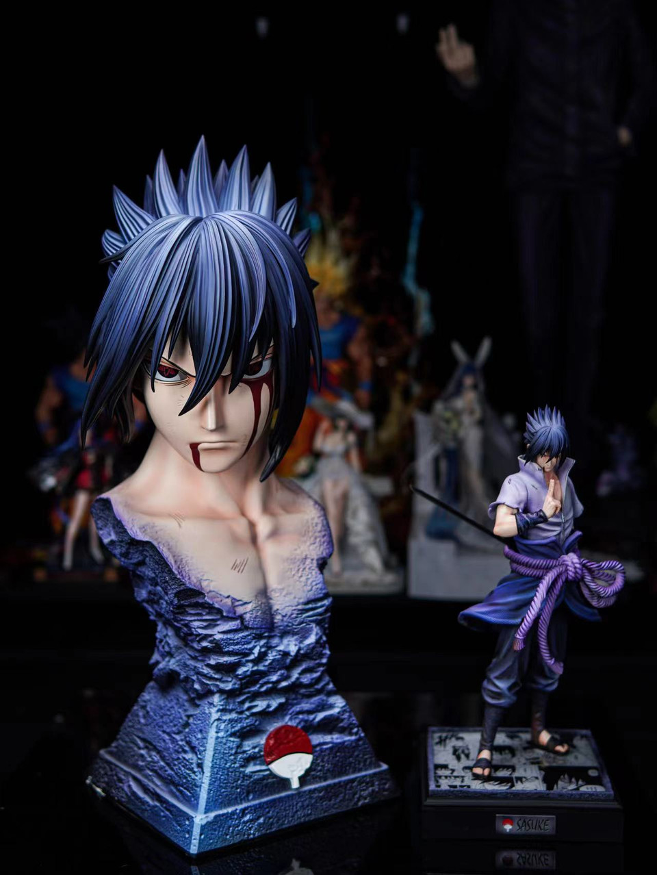 【Pre-sale】1/1 Scale Bust of Sasuke with LED-NIRVANA Studio