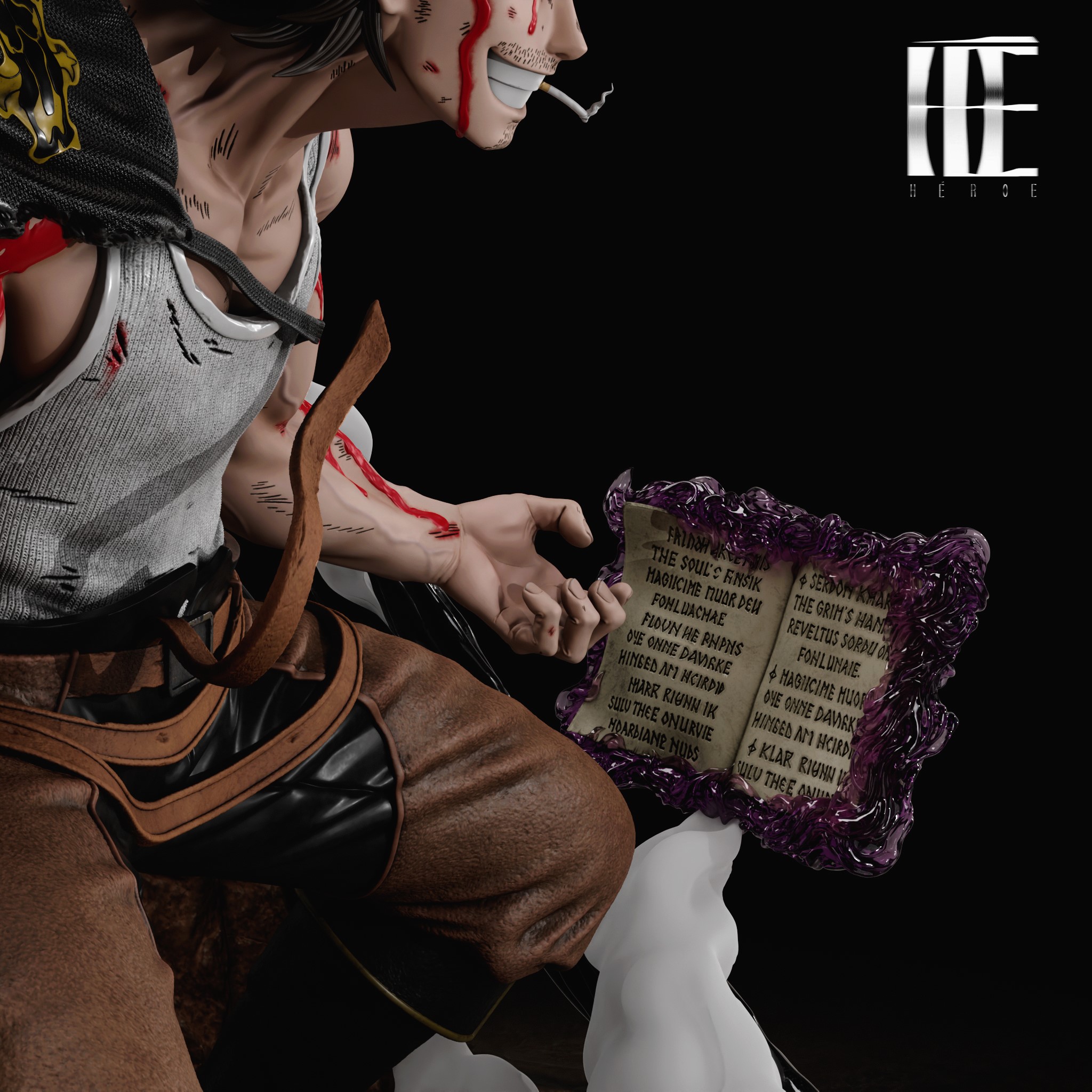 【Pre-sale】1/6 Scale Yami with LED-Héroe Collectibles studio