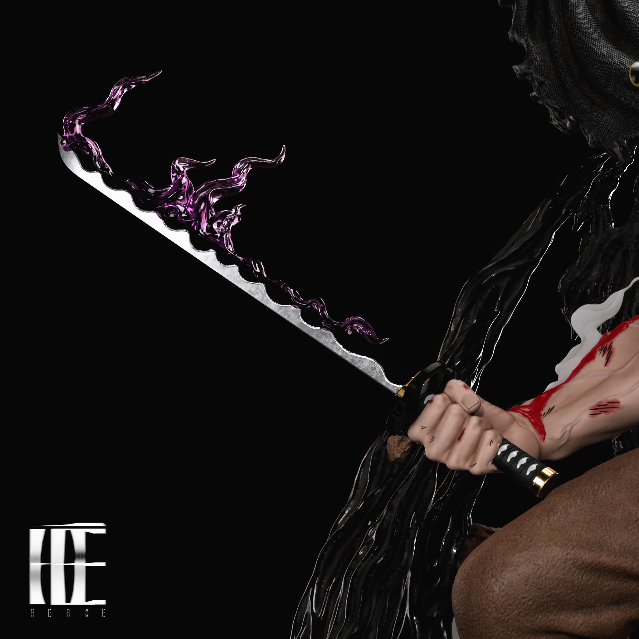 【Pre-sale】1/6 Scale Yami with LED-Héroe Collectibles studio